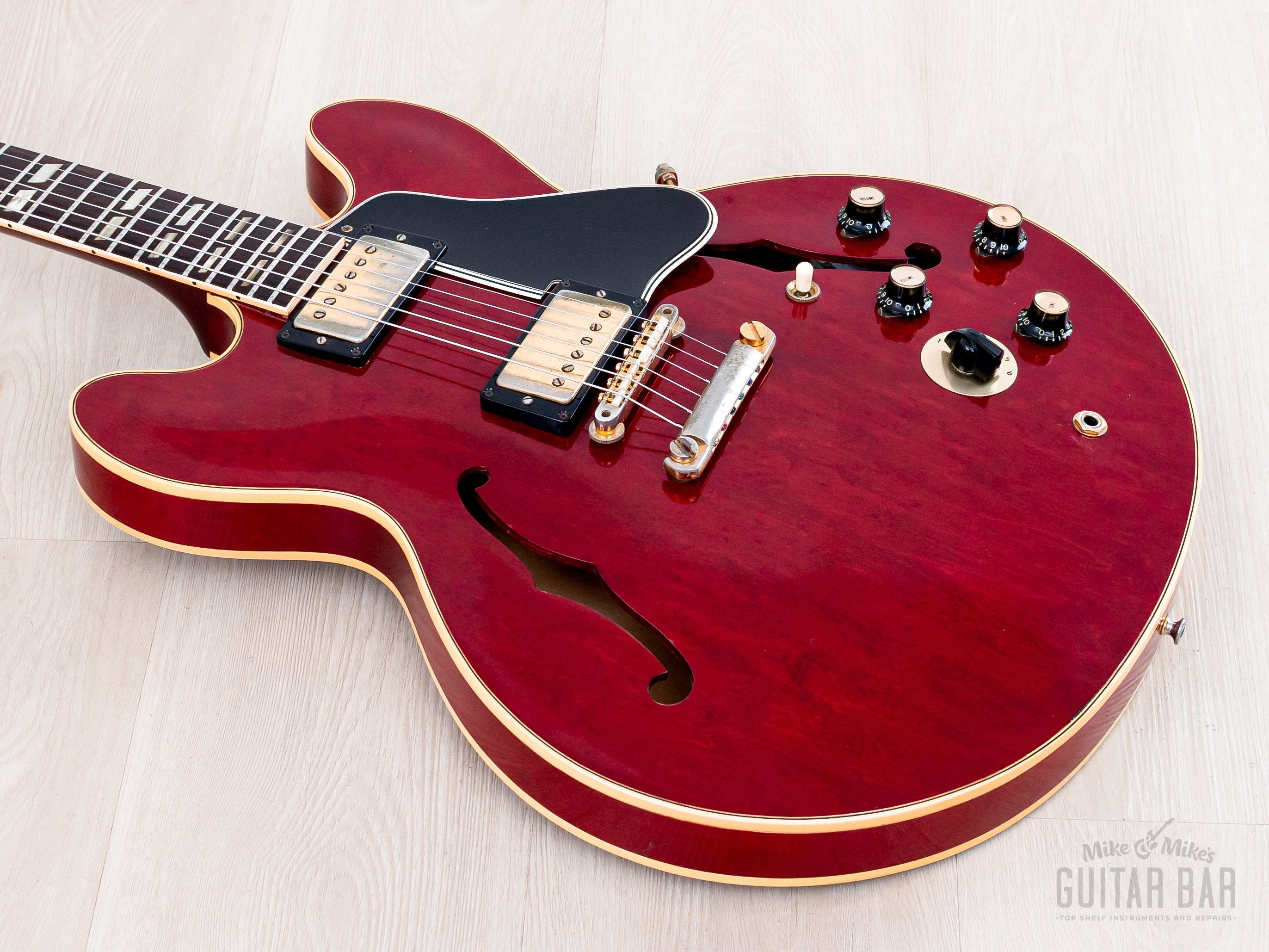1964 Gibson ES-345 Vintage Semi-Hollow Guitar Cherry, Collector-Grade