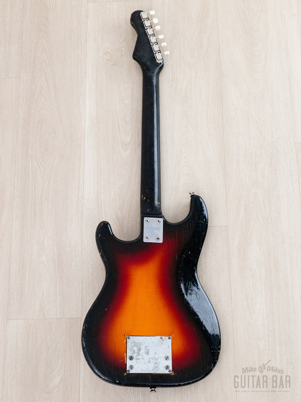 1960s Hofner 172/S full back view
