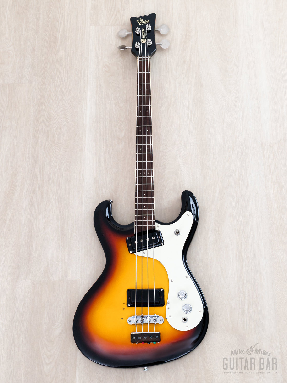 1991 Mosrite Ventures Model Bass, full front