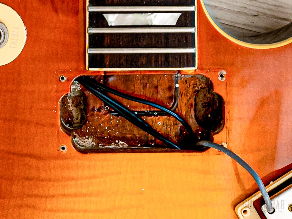 1991 Burny RLG '59 Model Standard Flame Top w/ 50s-Style Neck & VH-1 PAFS, Japan Fernandes