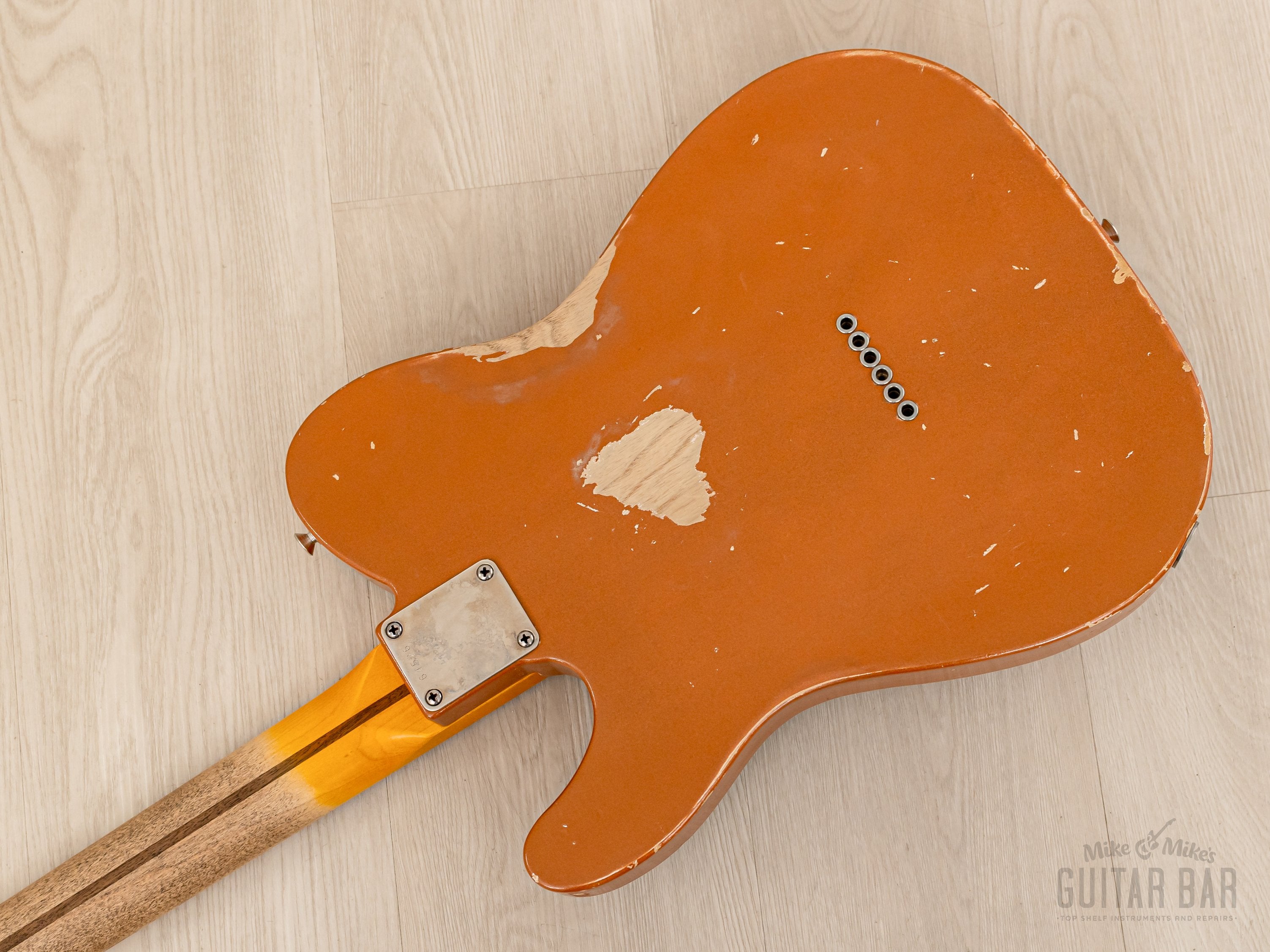 Telecaster Partscaster MJT Relic Copper Lacquer w/ Fender Licensed Neck, Lollar, Bigsby B16 & Case