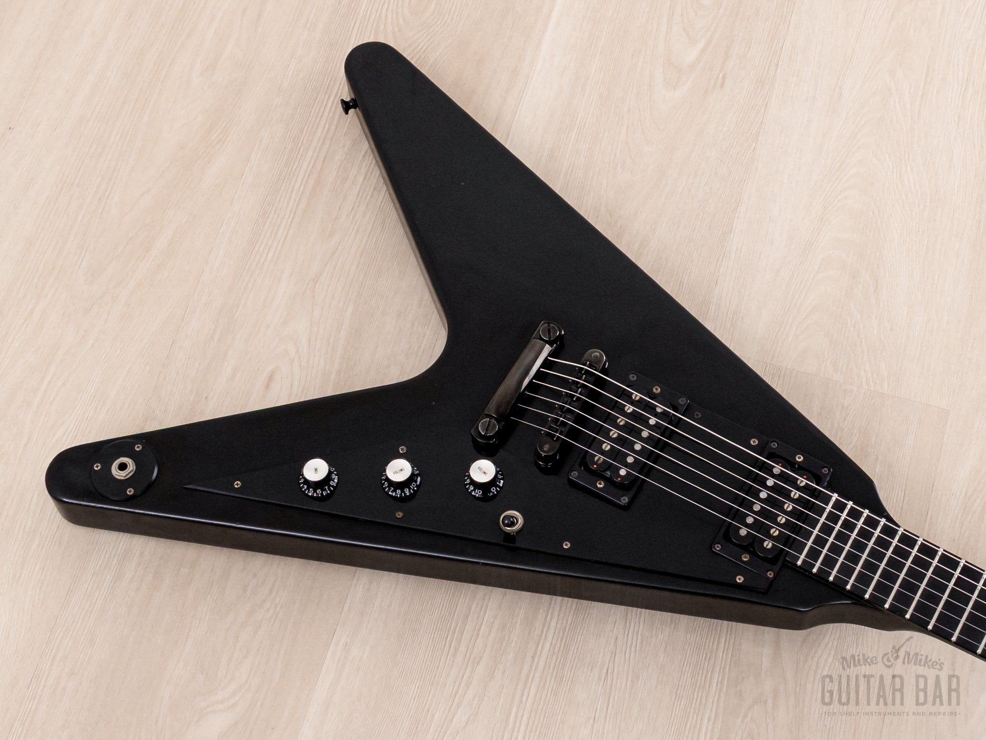 2000 Gibson Flying V Gothic Flat Black w/ Case