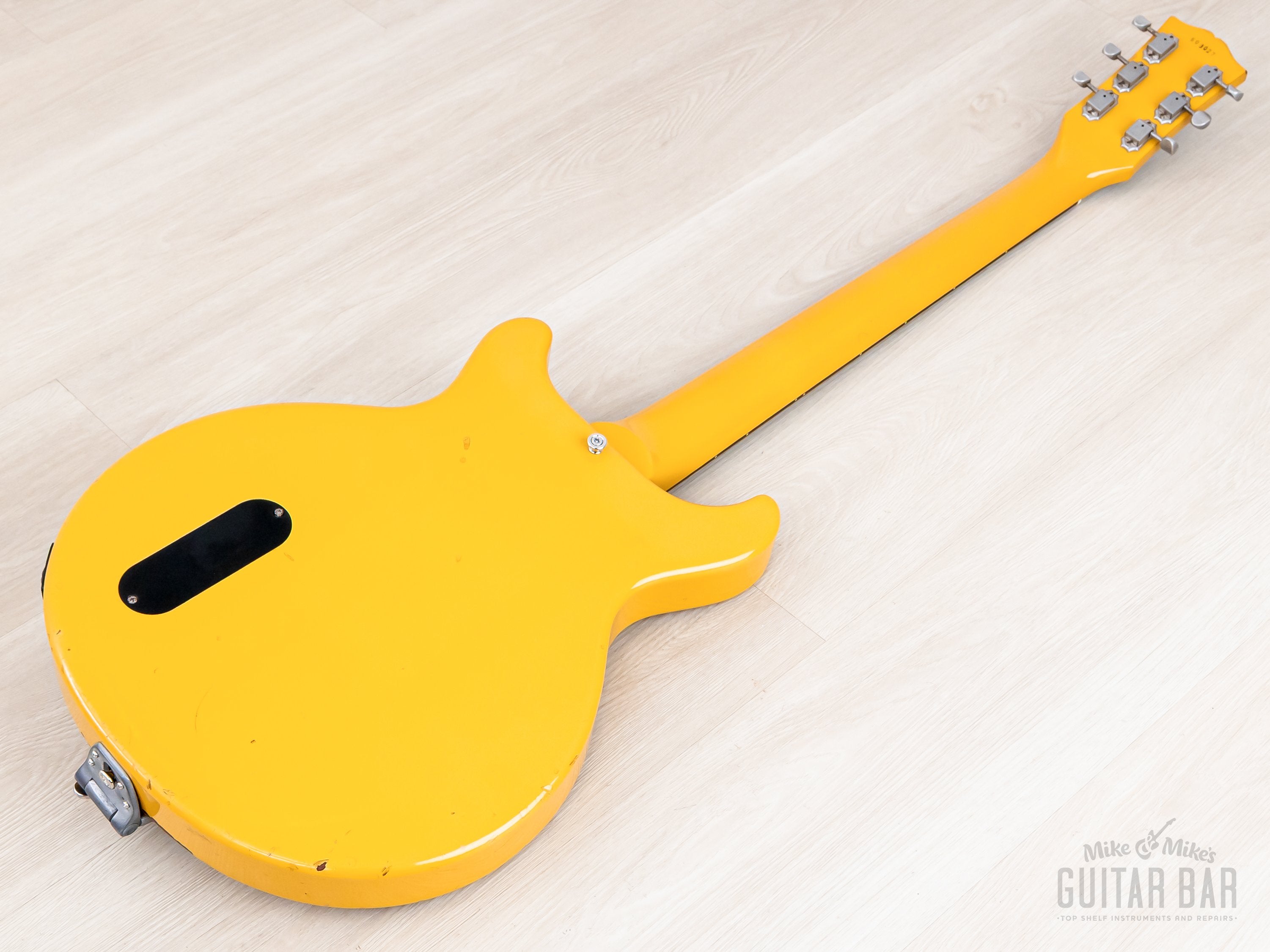 1996 Orville Les Paul Junior Double Cut LPJ-D65 TV Yellow w/ Bigsby B7