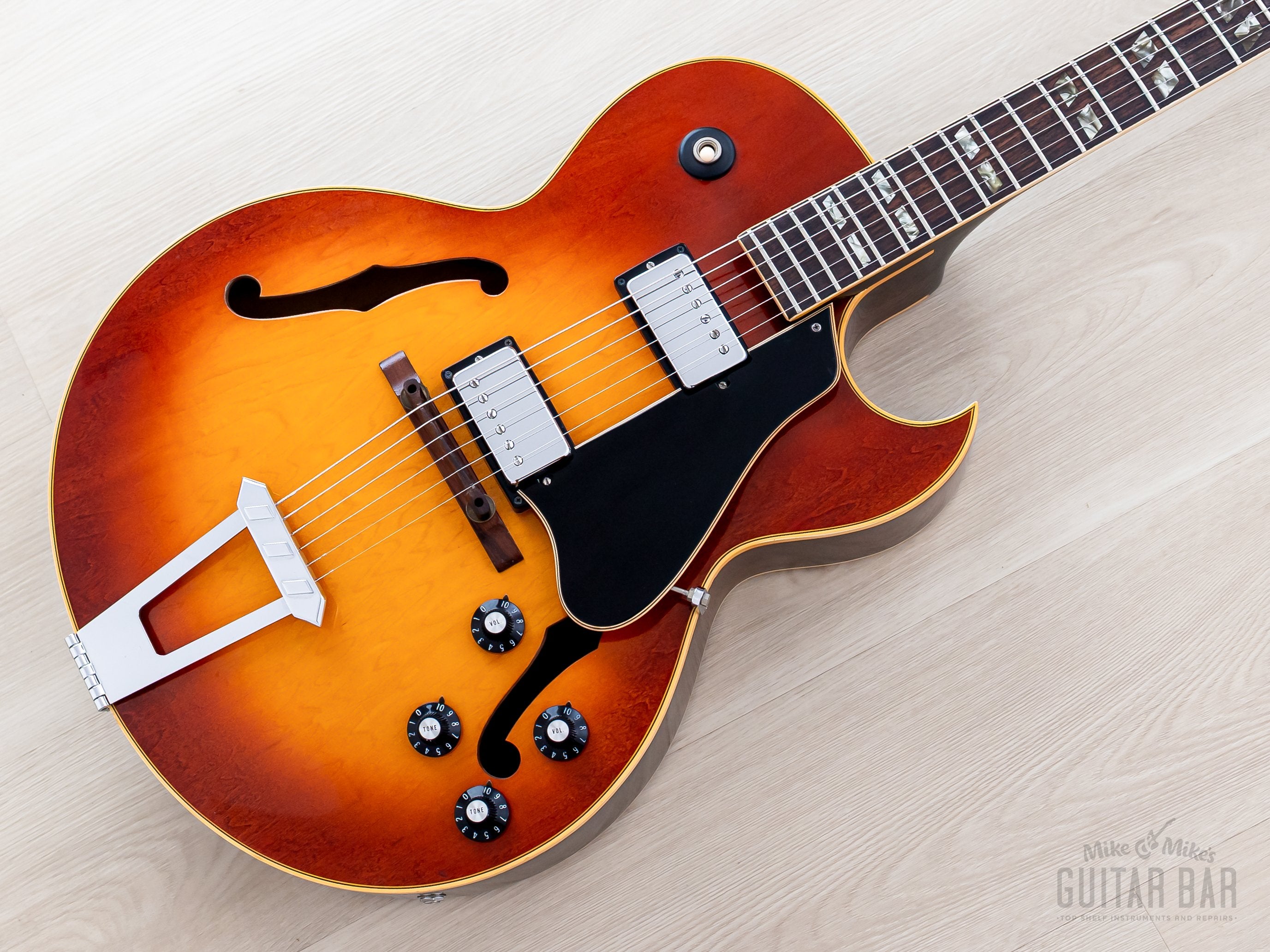 【ヴィンテージ】Gibson ES-175D 1970年前期 マホネック 1970 Gibson ES-175 D Vintage Hollowbody Guitar Ice Tea Sunburst, Colle