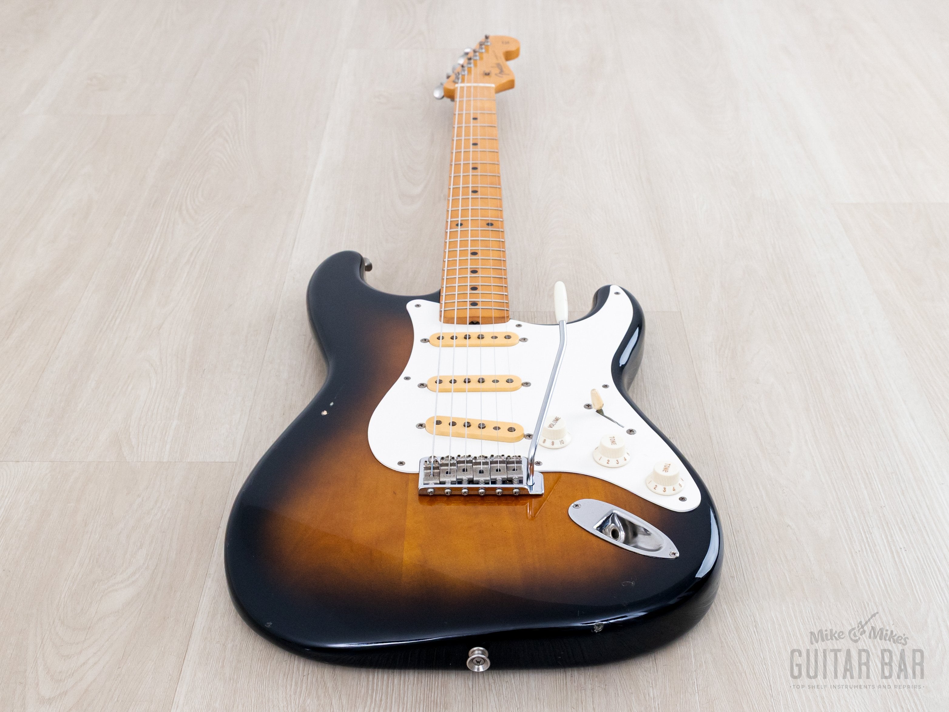 fender stratocaster ST57 CAR 1987年製 1987 Fender Stratocaster '57 Vintage Reissue ST57-55 Sunburst 100% Ori
