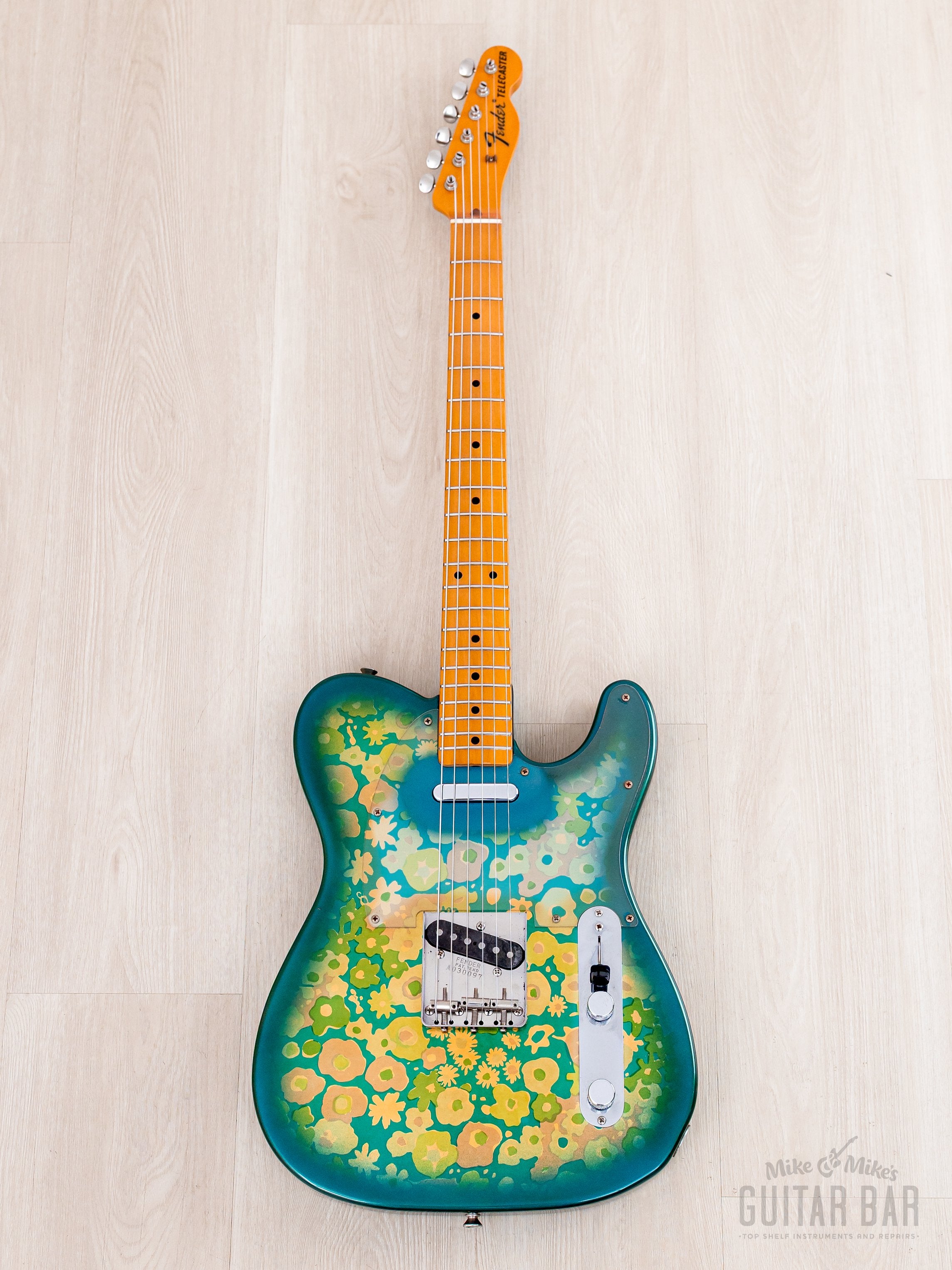 1987 Fender Telecaster Blue Flower '69 Vintage Reissue TL69-75, Collec