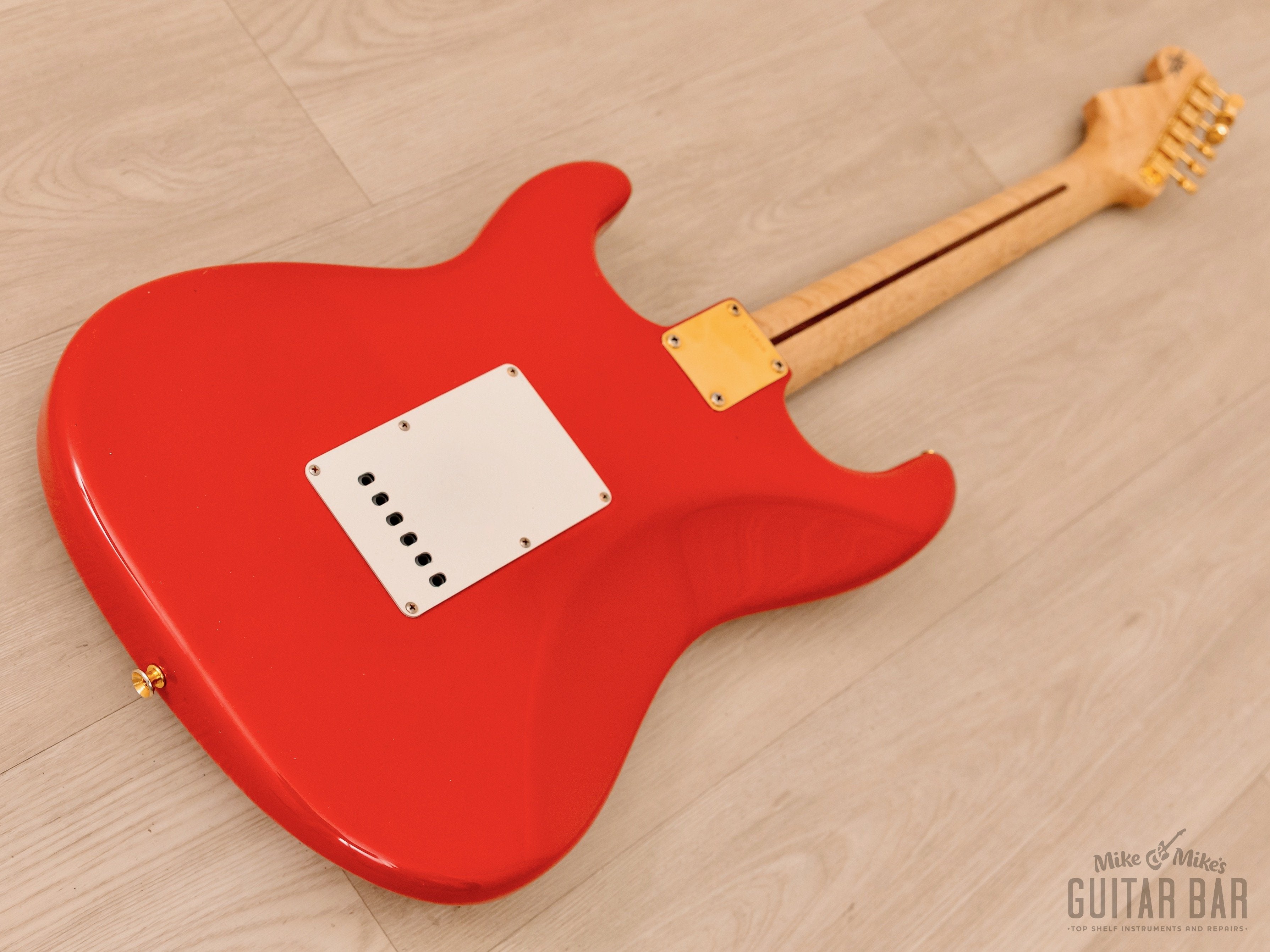 2005 Fender Custom Shop 1956 Stratocaster NOS Partscaster Fiesta Red w/ Gold Hardware, COA, Tags & Case
