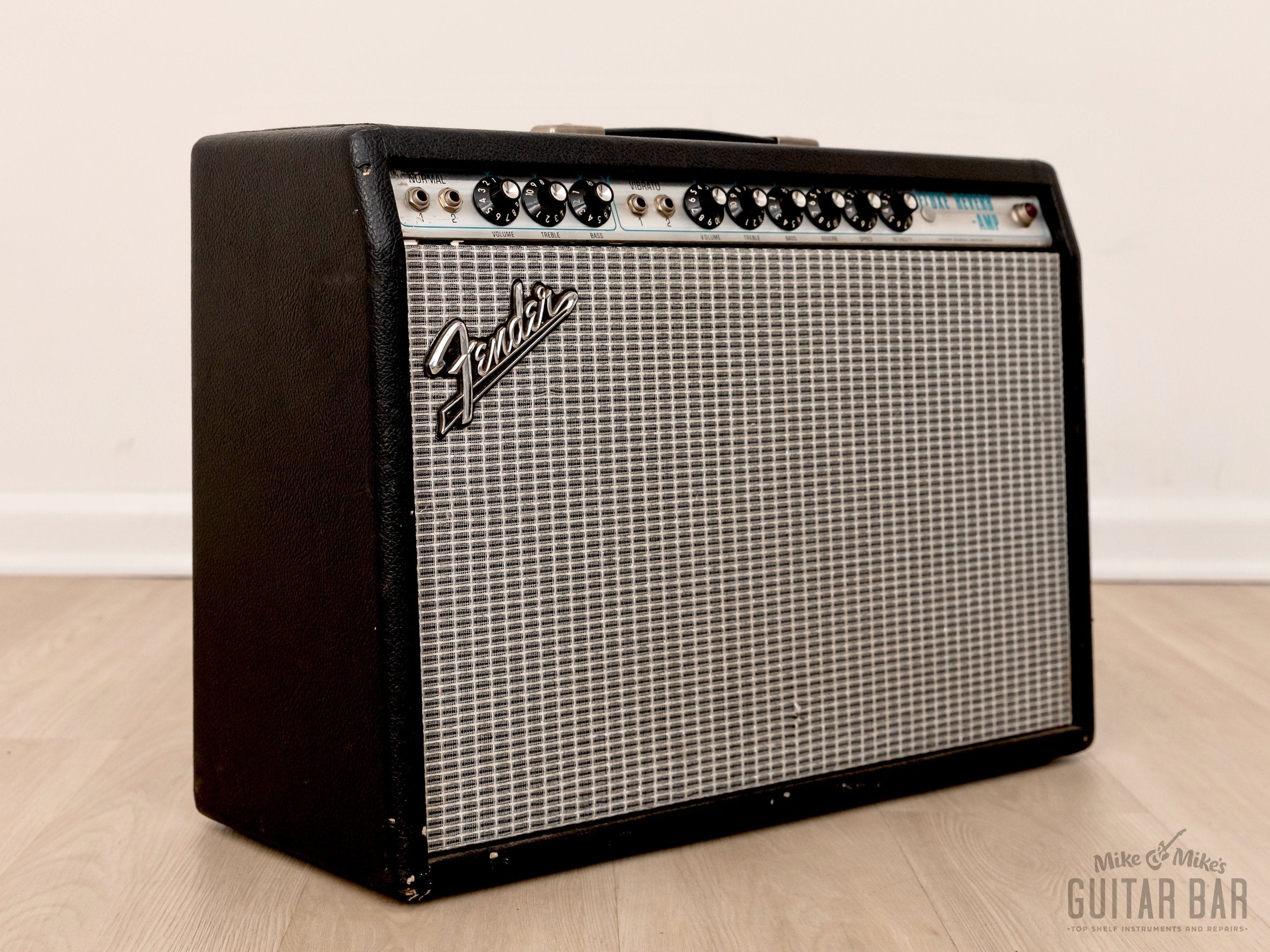 1971 Fender Deluxe Reverb Vintage Silverface Tube Amp, Serviced w/ Dr Z Brake Lite Attenuator