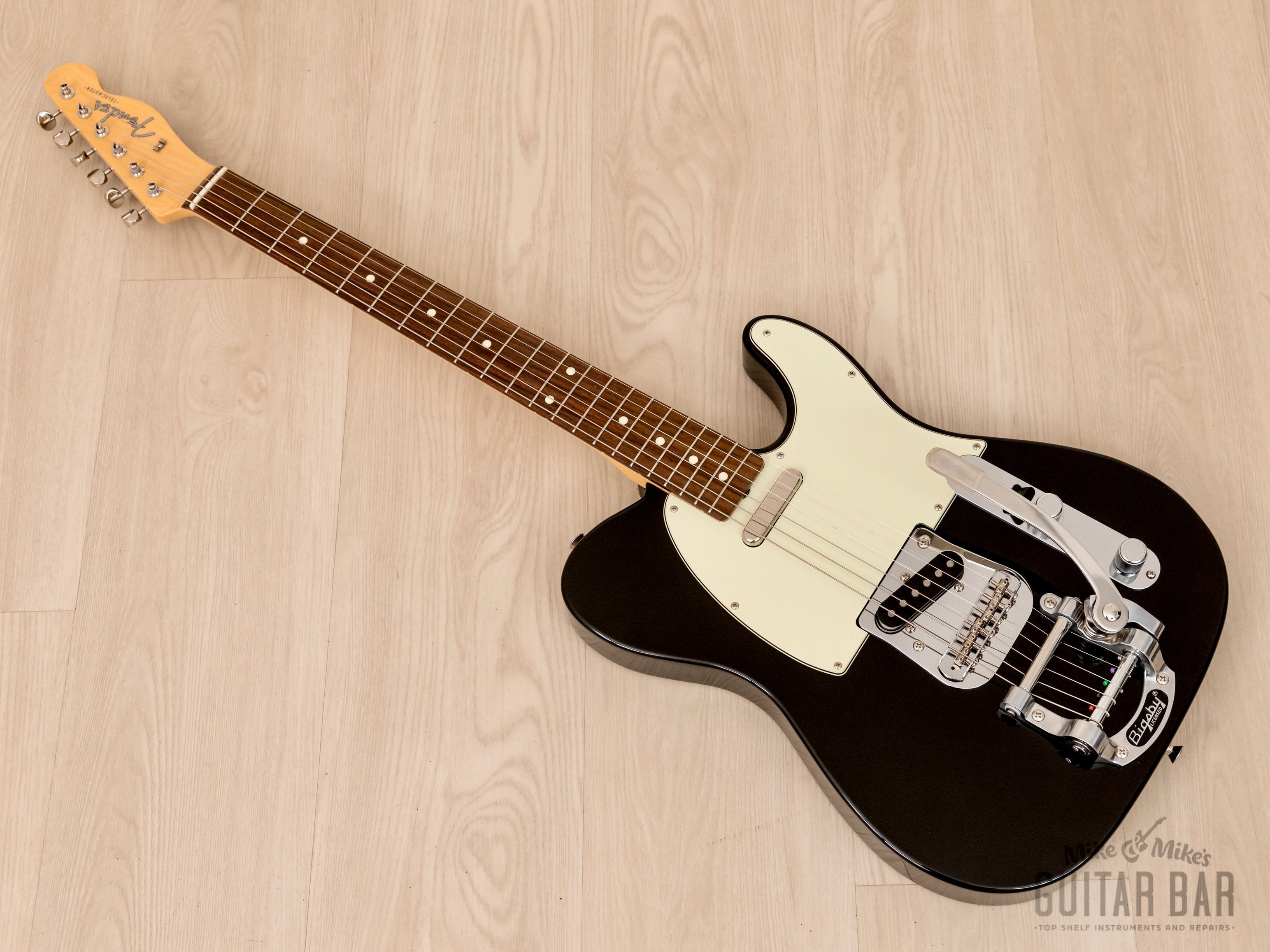 2022 Fender Traditional II 60s Telecaster FSR Bigsby Black Near-Mint w/ Hangtags, Japan MIJ