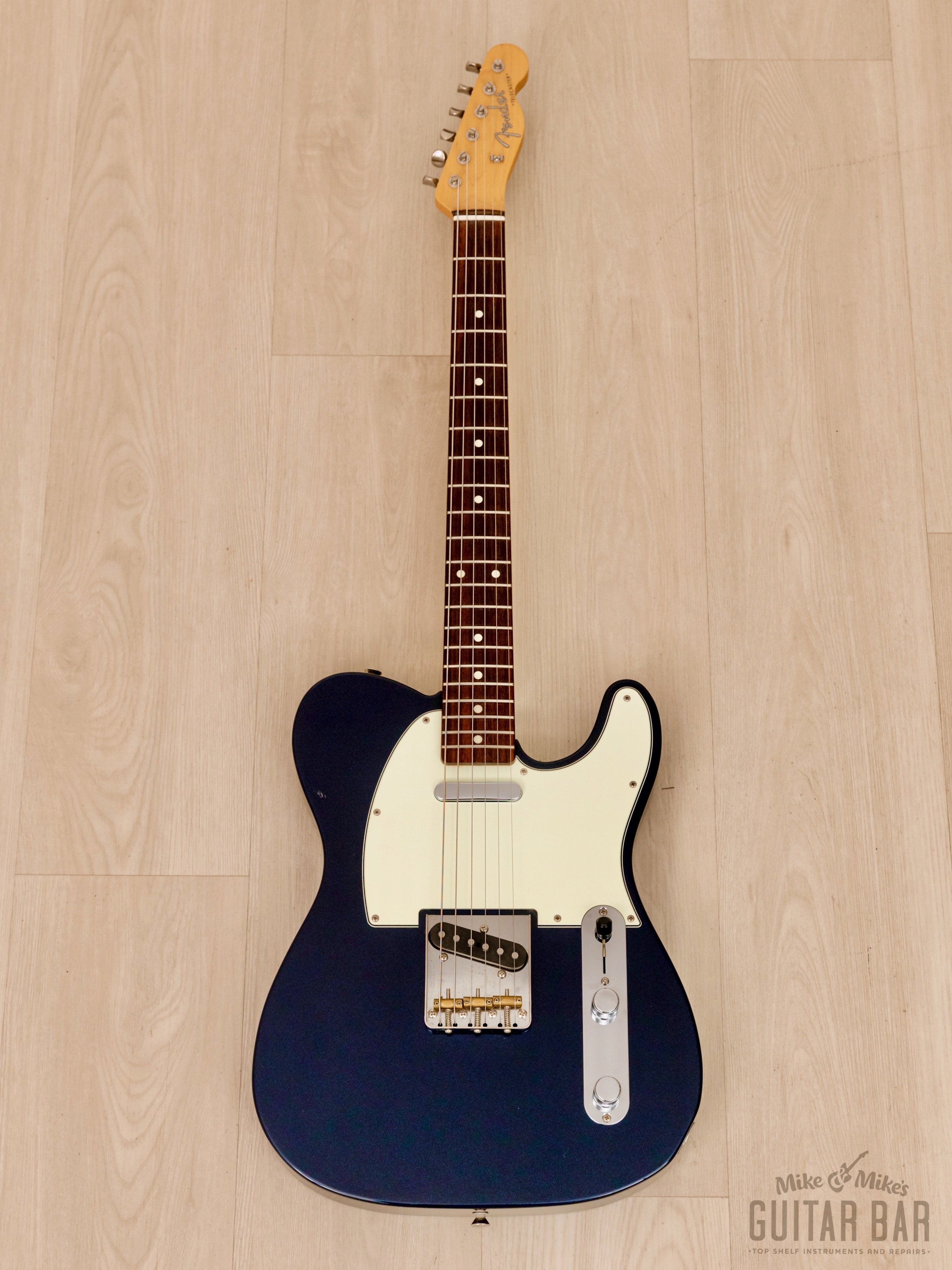 2019 Fender Hybrid 60s Telecaster Electric Guitar Gunmetal Blue w/ USA Pure Vintage Pickups, Japan MIJ