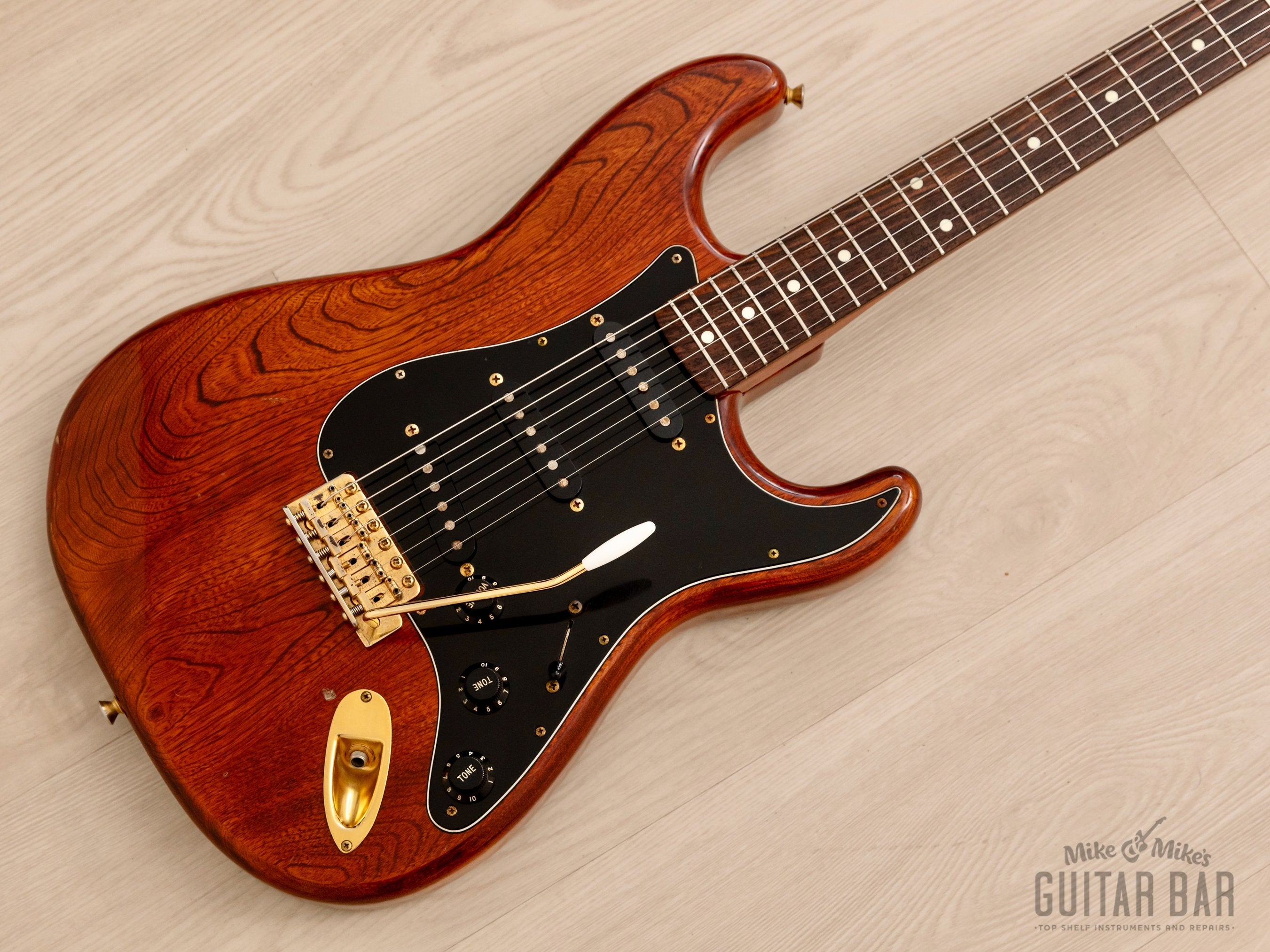 1992 Fender Order Made Stratocaster Walnut w/ Gold Hardware, Japan MIJ Fujigen