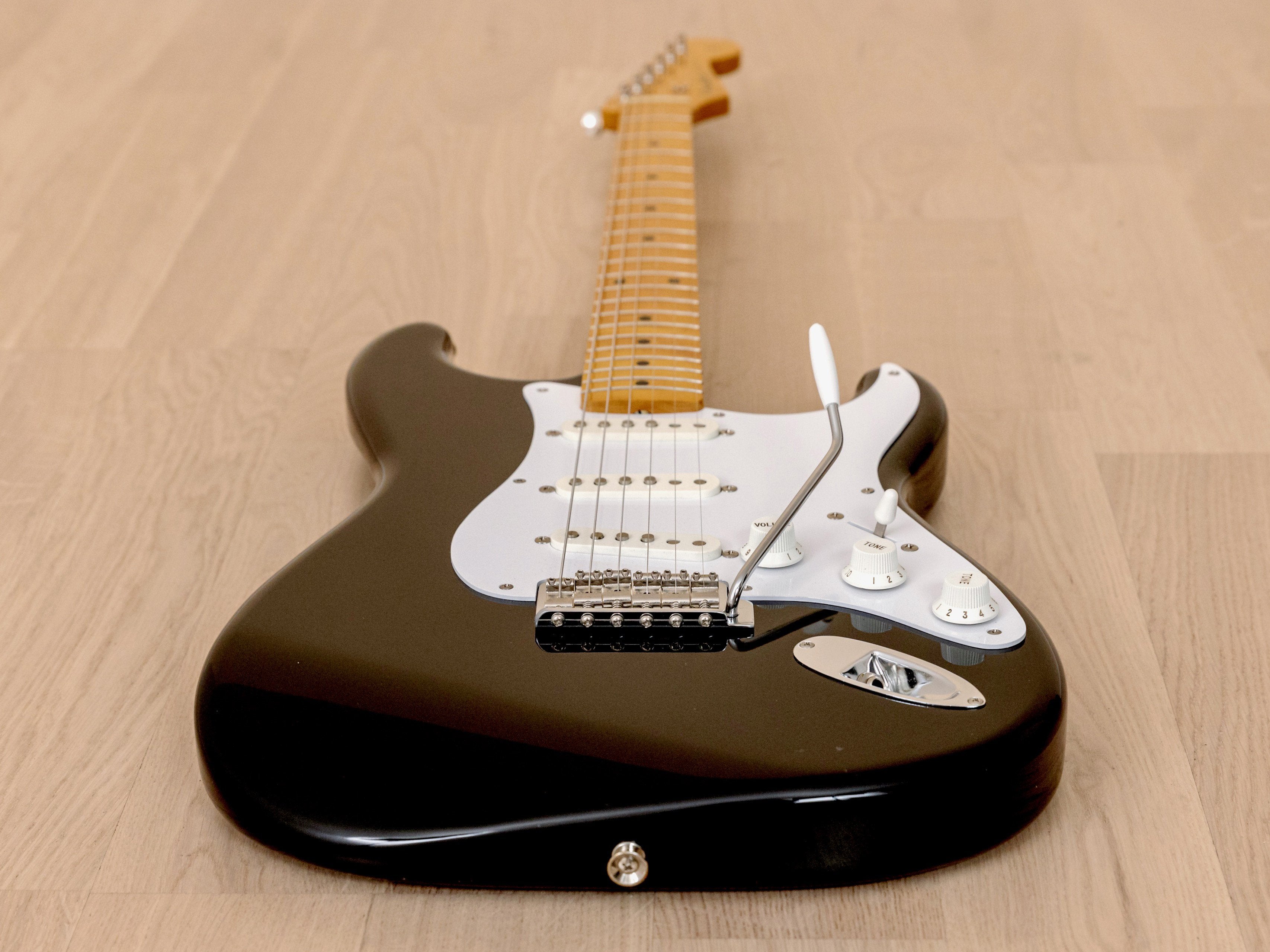 2008 Fender Stratocaster '57 Vintage Reissue Electric Guitar ST57 Black,  Japan CIJ
