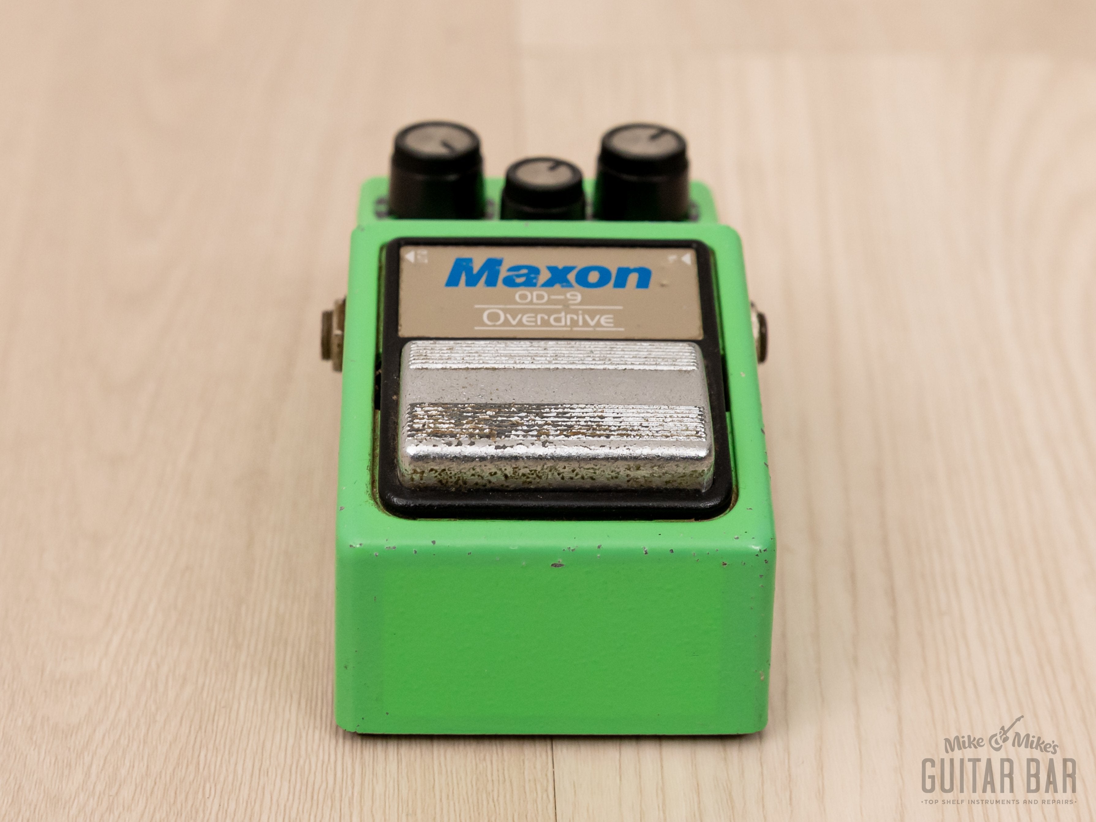 1983 Maxon OD-9 Overdrive Vintage Tube Screamer Guitar Effect Pedal, Ibanez TS-9 JRC4558