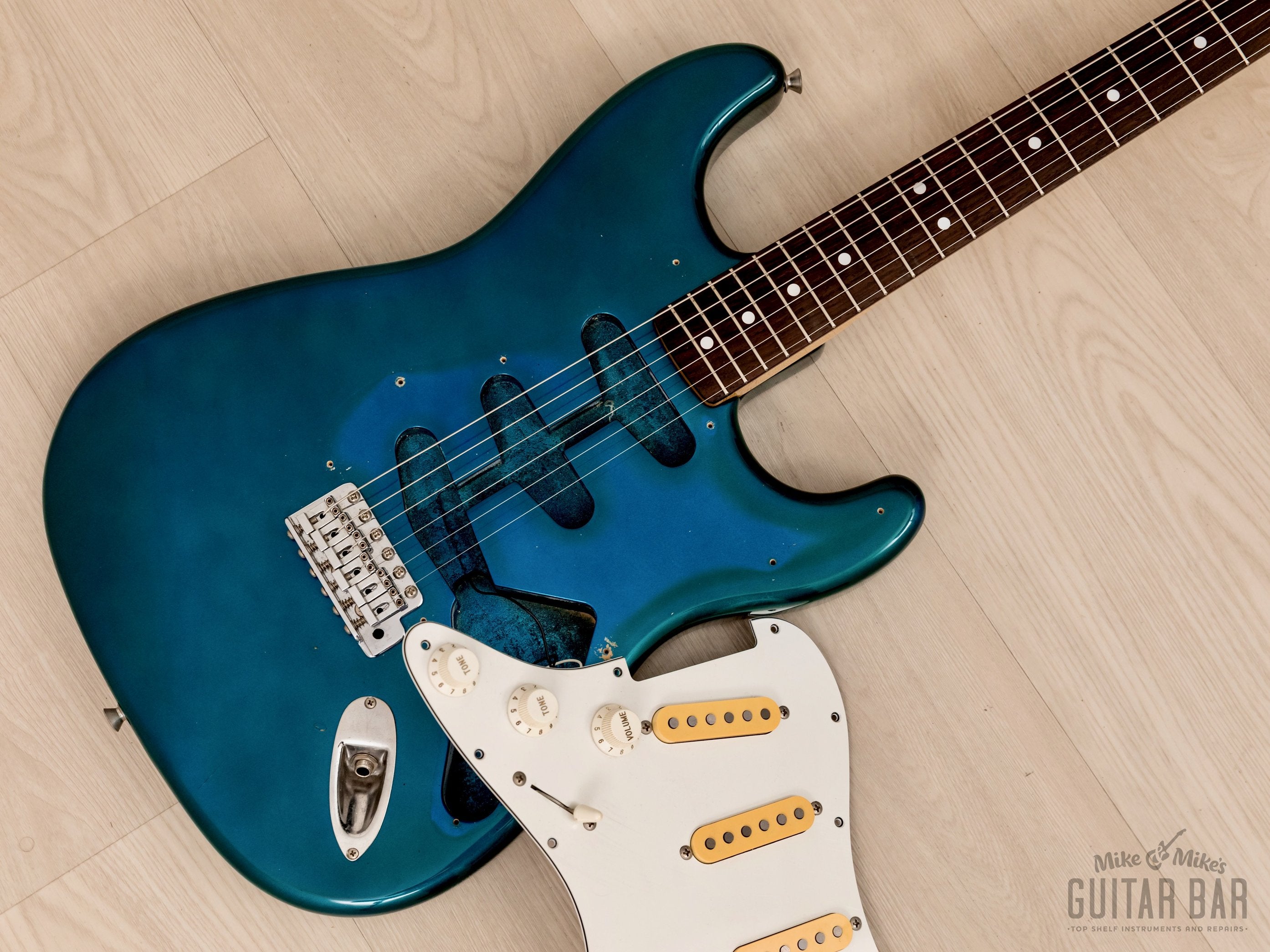 1991 Fender Stratocaster '72 Vintage Reissue Order Made ST72-500 Lake Placid Blue, Japan MIJ Fujigen