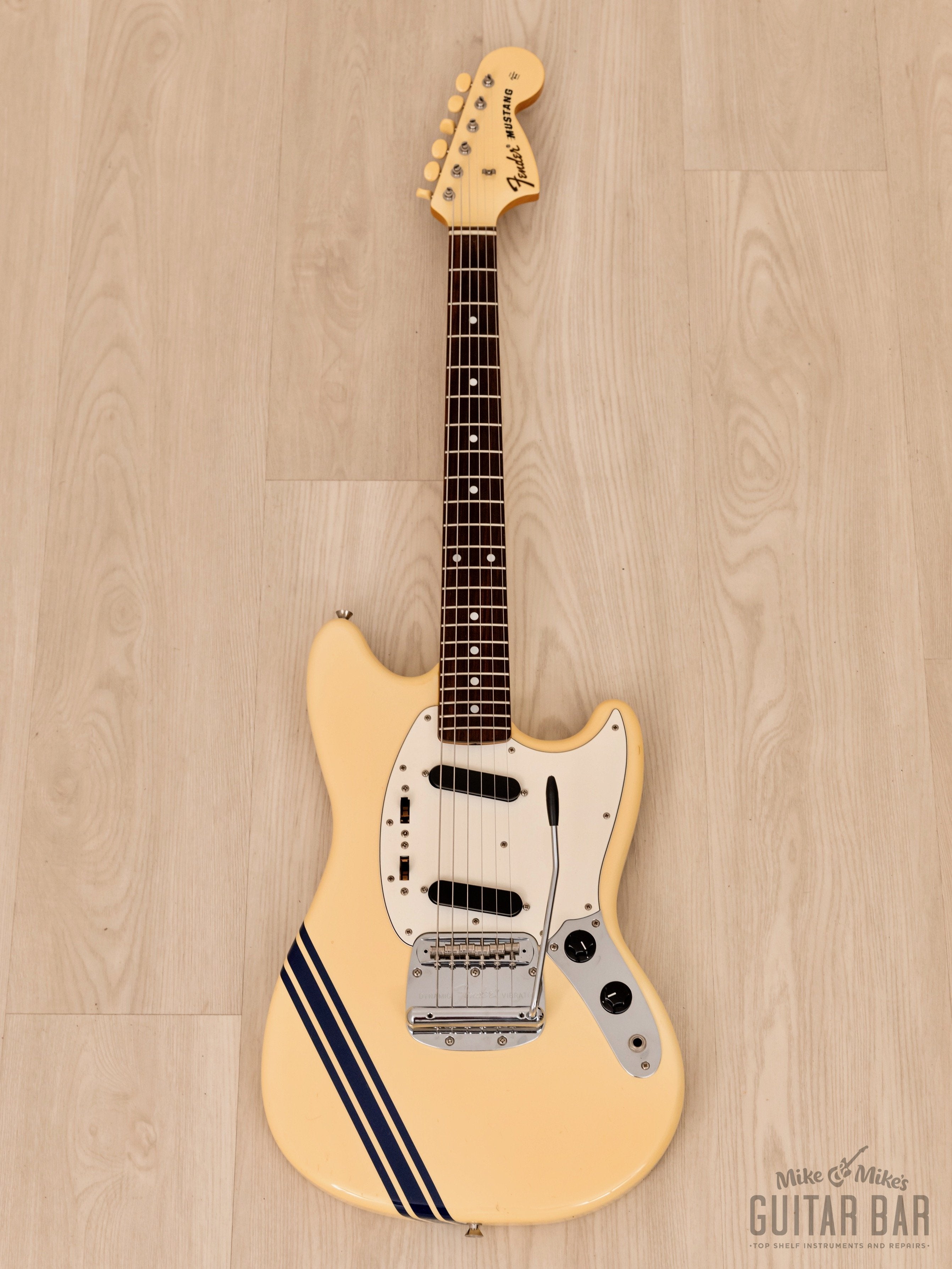2008 Fender Competition Mustang '73 Vintage Reissue MG73-85/CO Olympic White, Japan CIJ