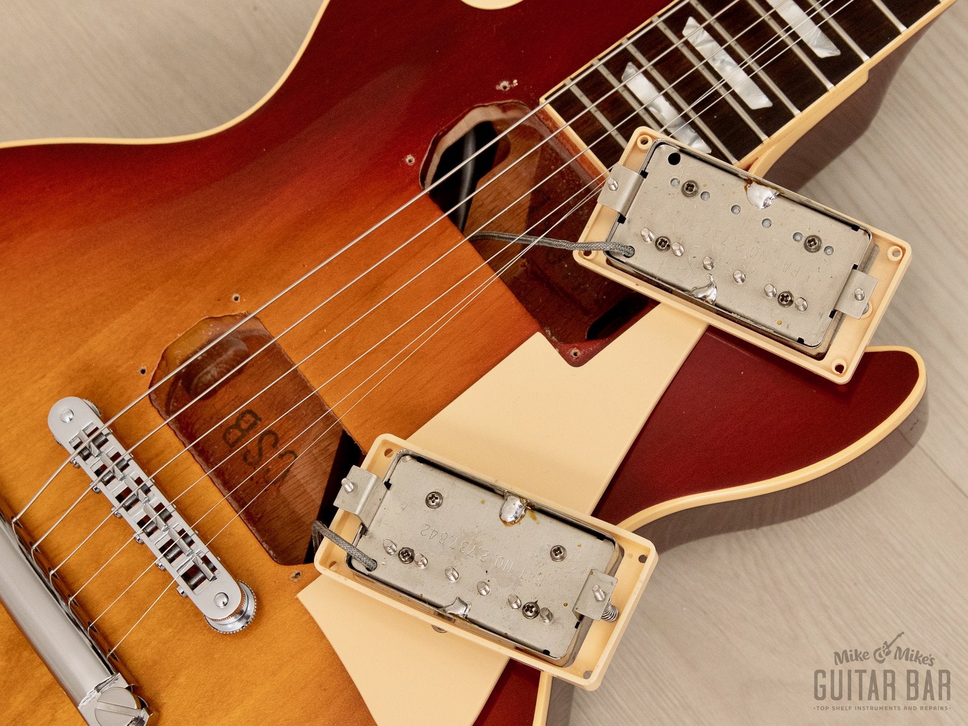 1988 Gibson Les Paul Standard Vintage Guitar Heritage Cherry Sunburst, Near Mint w/ Tim Shaw PAFs, Case