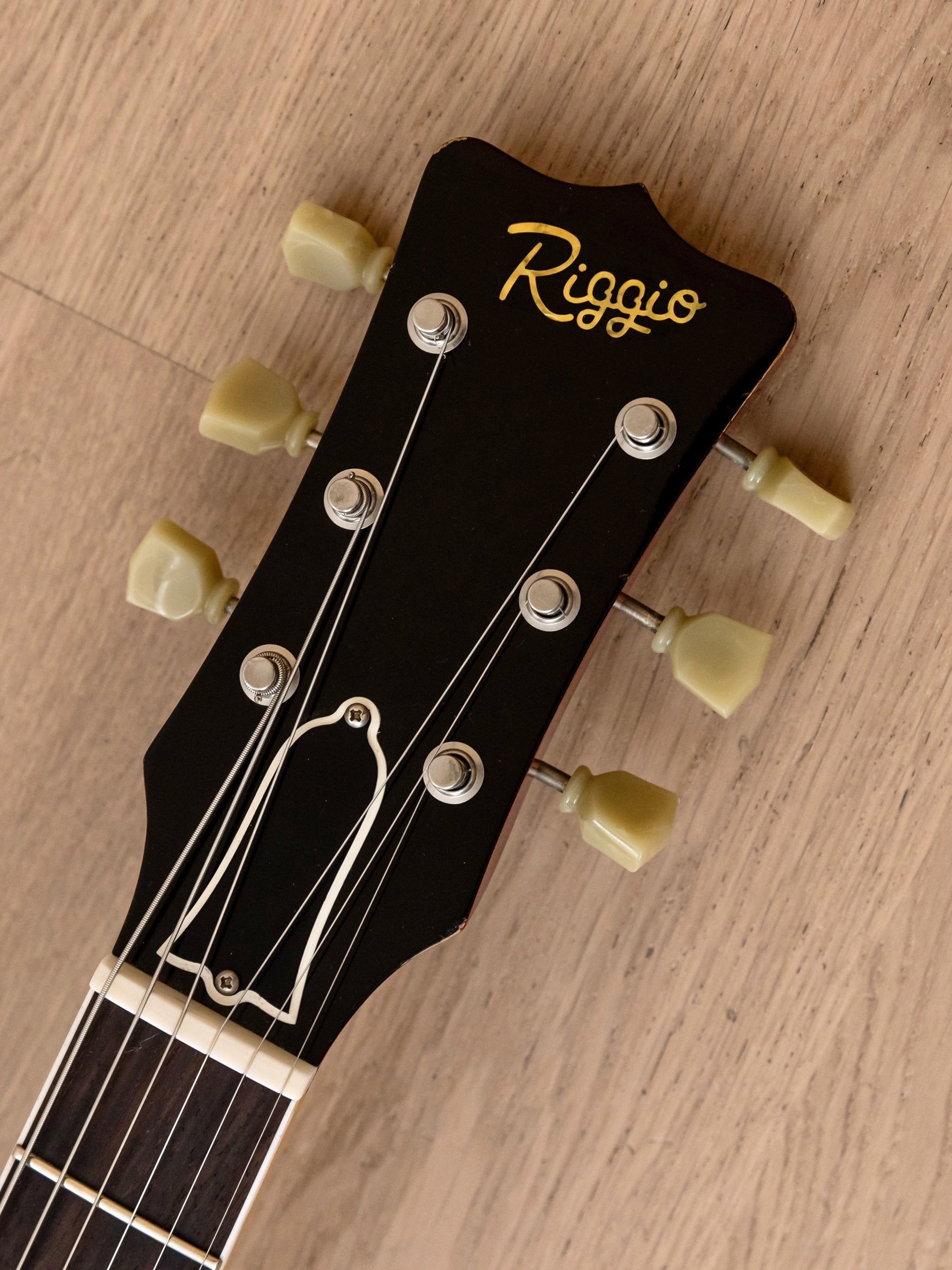 Riggio Custom Guitars Burst Standard, Dark Cherry Sunburst w/ Riggio PAFs & Case