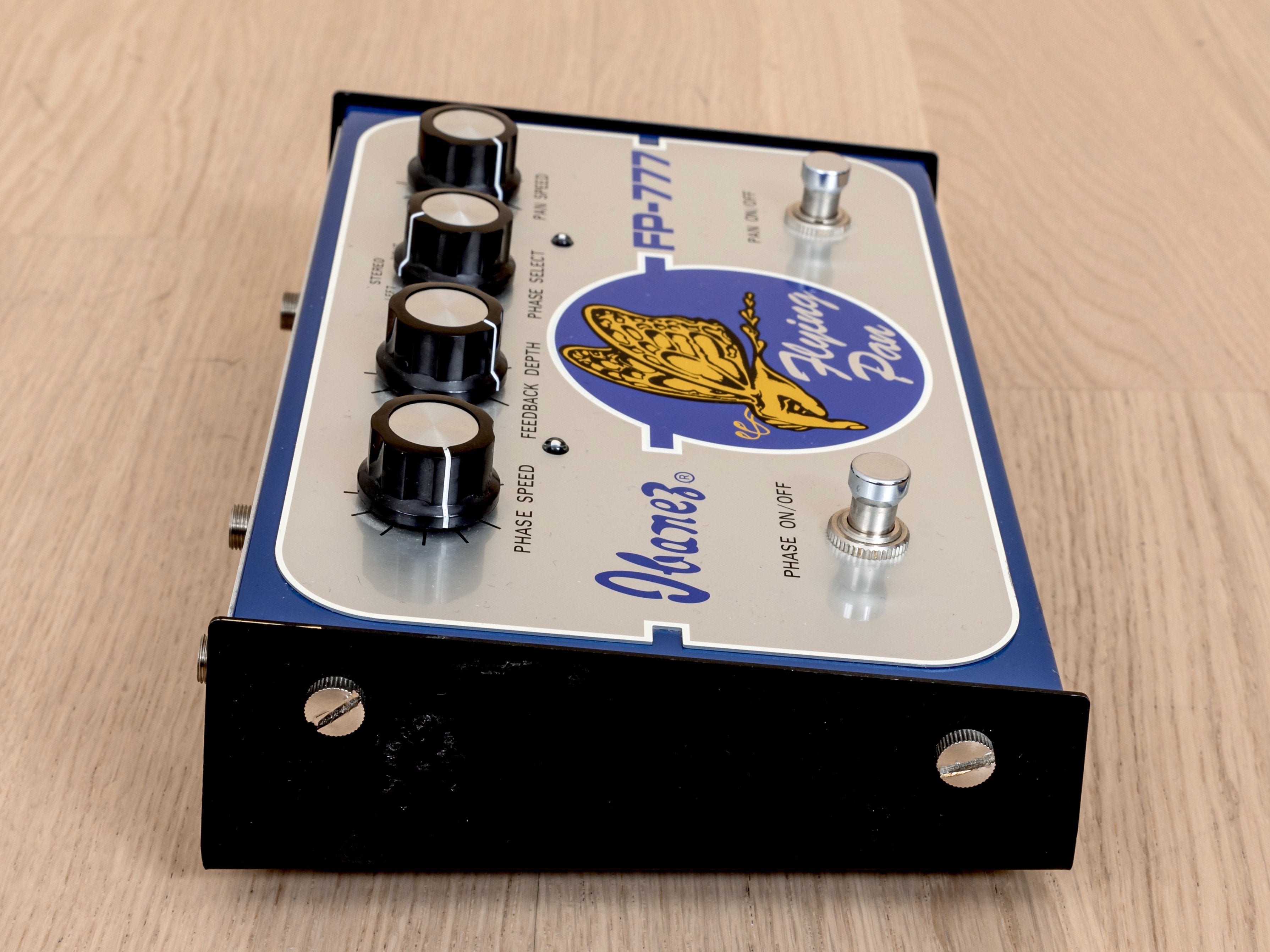 2008 Ibanez FP-777 Flying Pan Vintage Reissue Phaser Stereo Guitar Effects Pedal, Japan