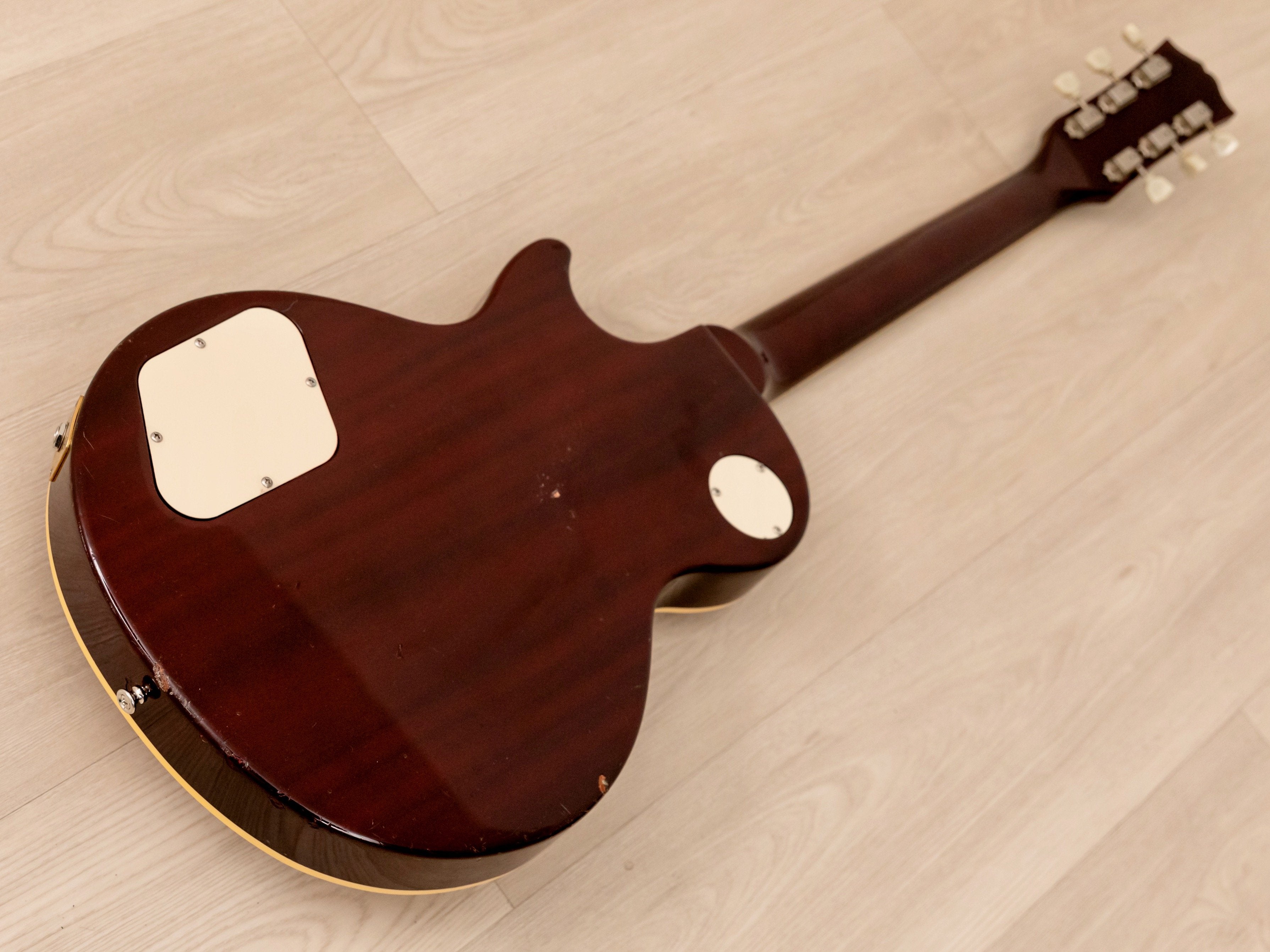 1994 Orville Les Paul Standard LPS-75 Trans Amber, Gibson-Licensed w/ Lambertones & USA Harness, Japan Fujigen