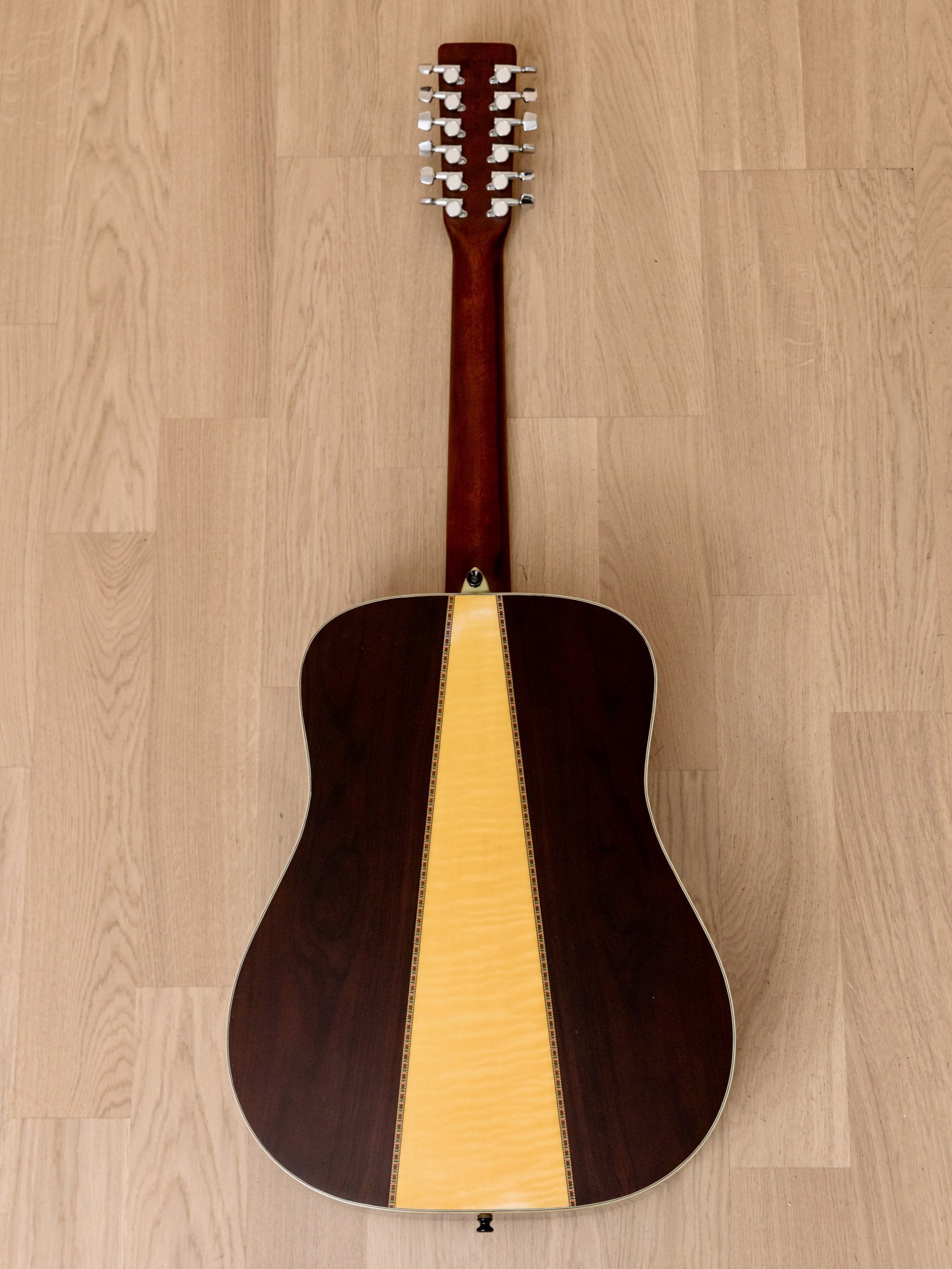 1990s Morris B-50 12-String Vintage Dreadnought Acoustic Guitar Sunburst w/ Case, Japan