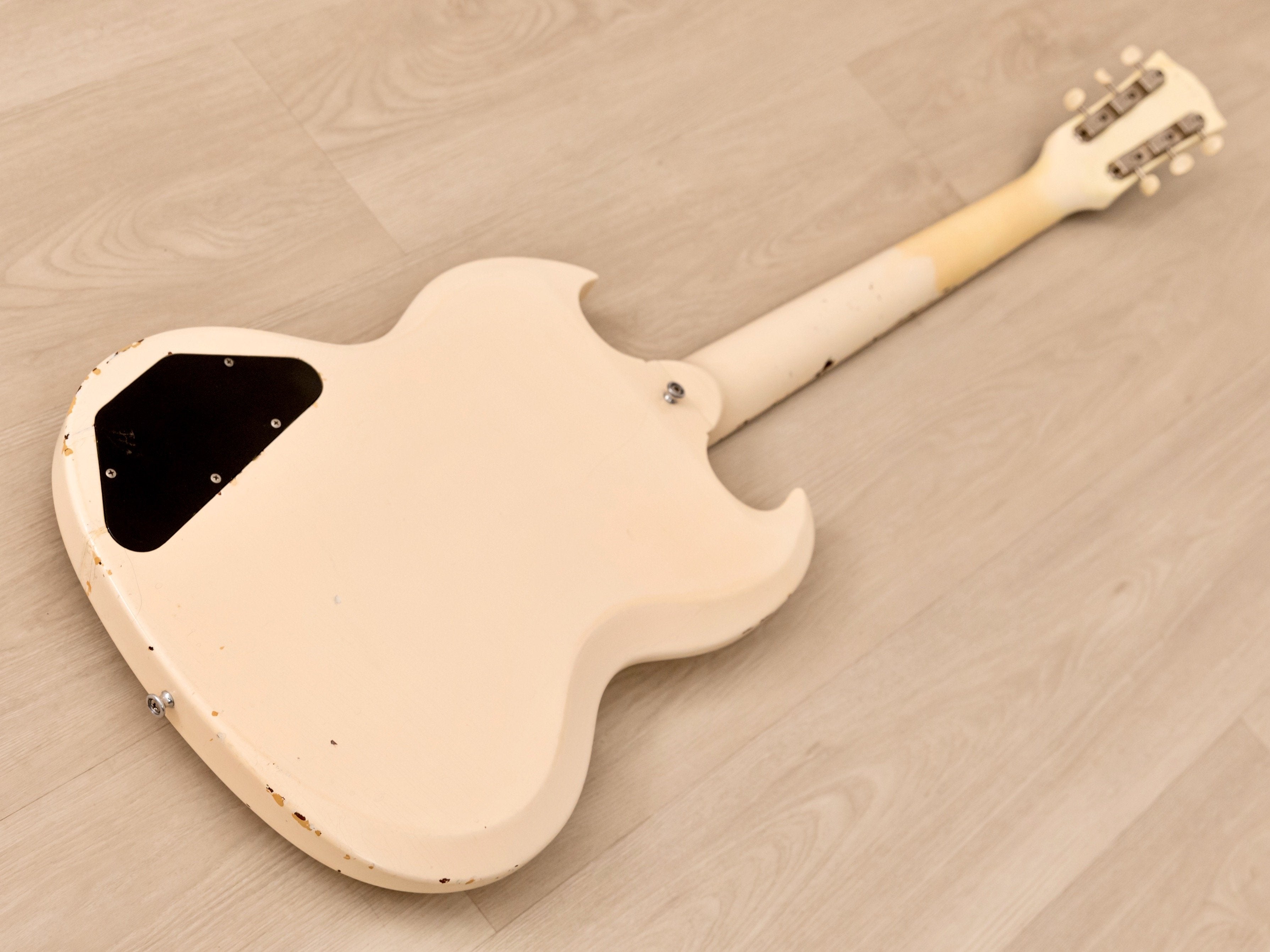 1962 Gibson SG Special Vintage Electric Guitar Polaris White w/ Case