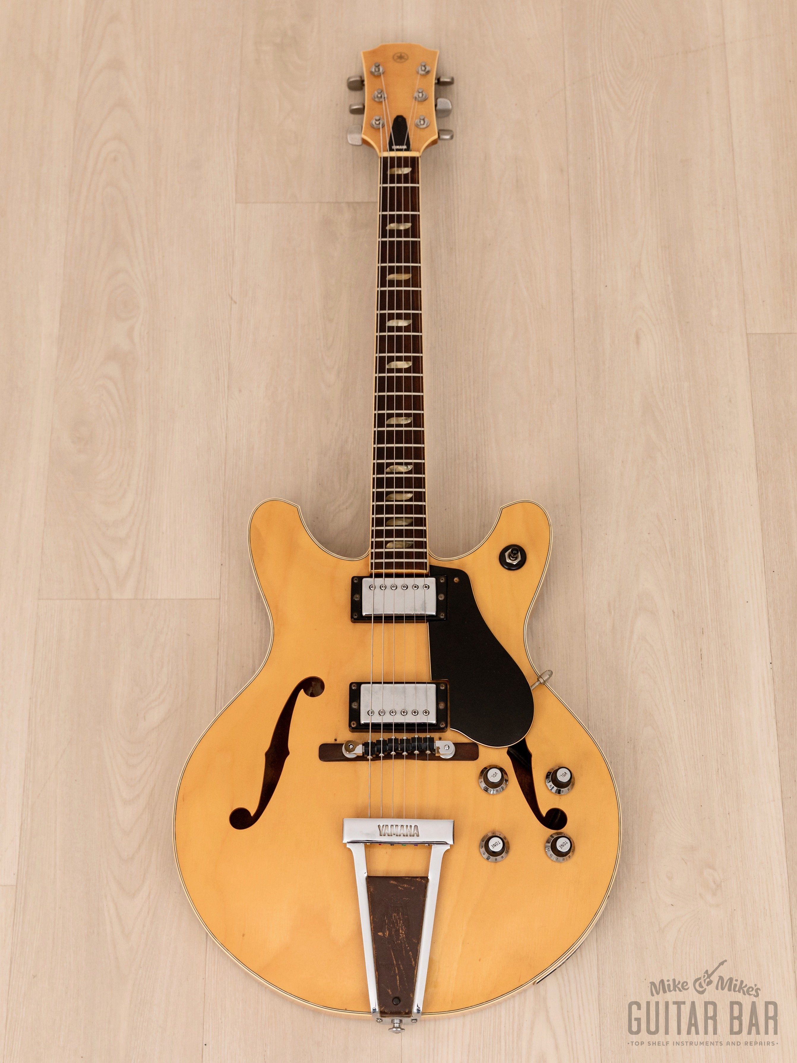 1974 Yamaha SA-60 Super Axe Vintage Semi-Hollow Electric Guitar 