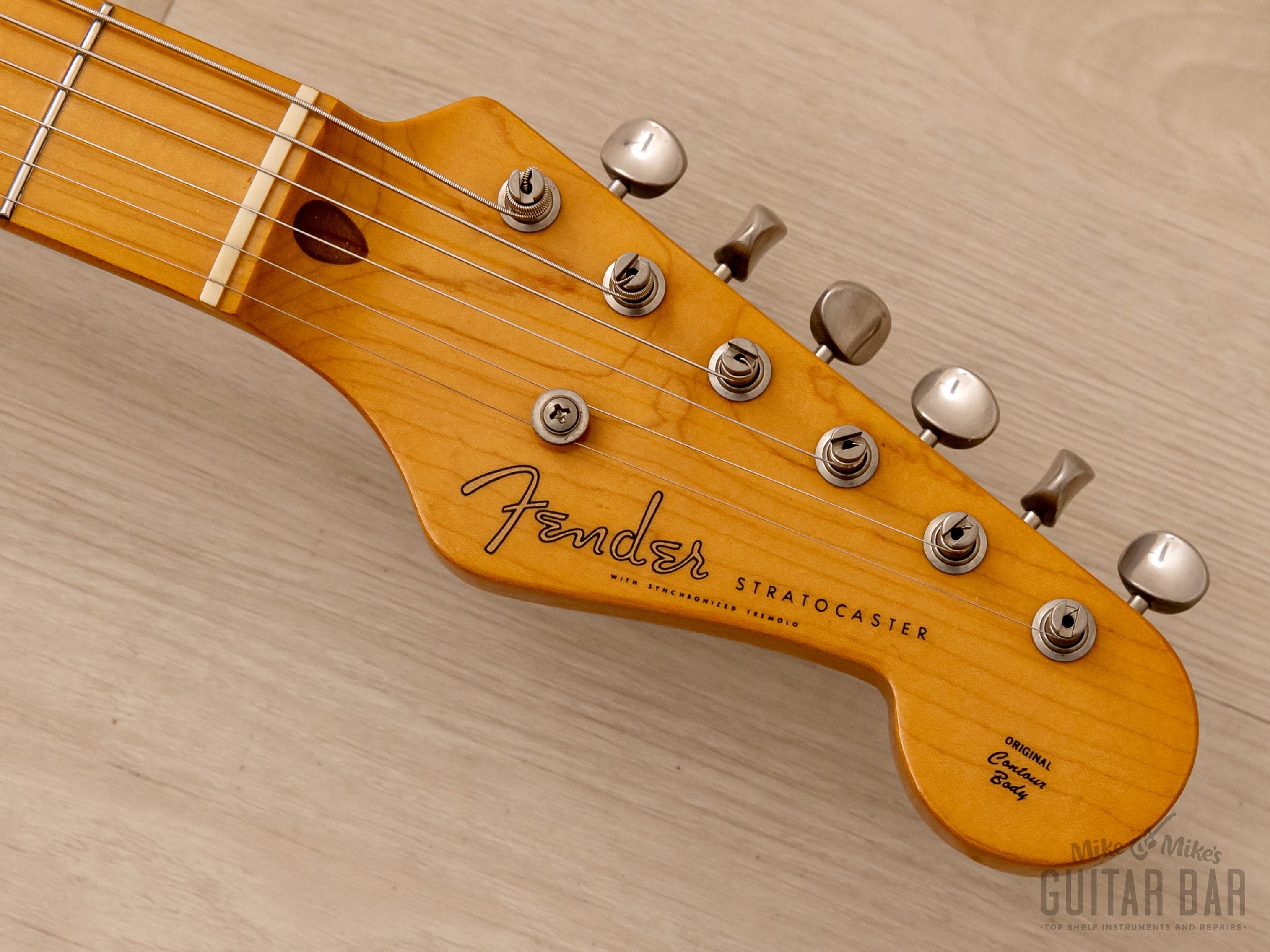 1992 Fender Custom Edition '54 Stratocaster ST54-75RV, USA Pickups, Lacquer Finish & Case, Japan MIJ