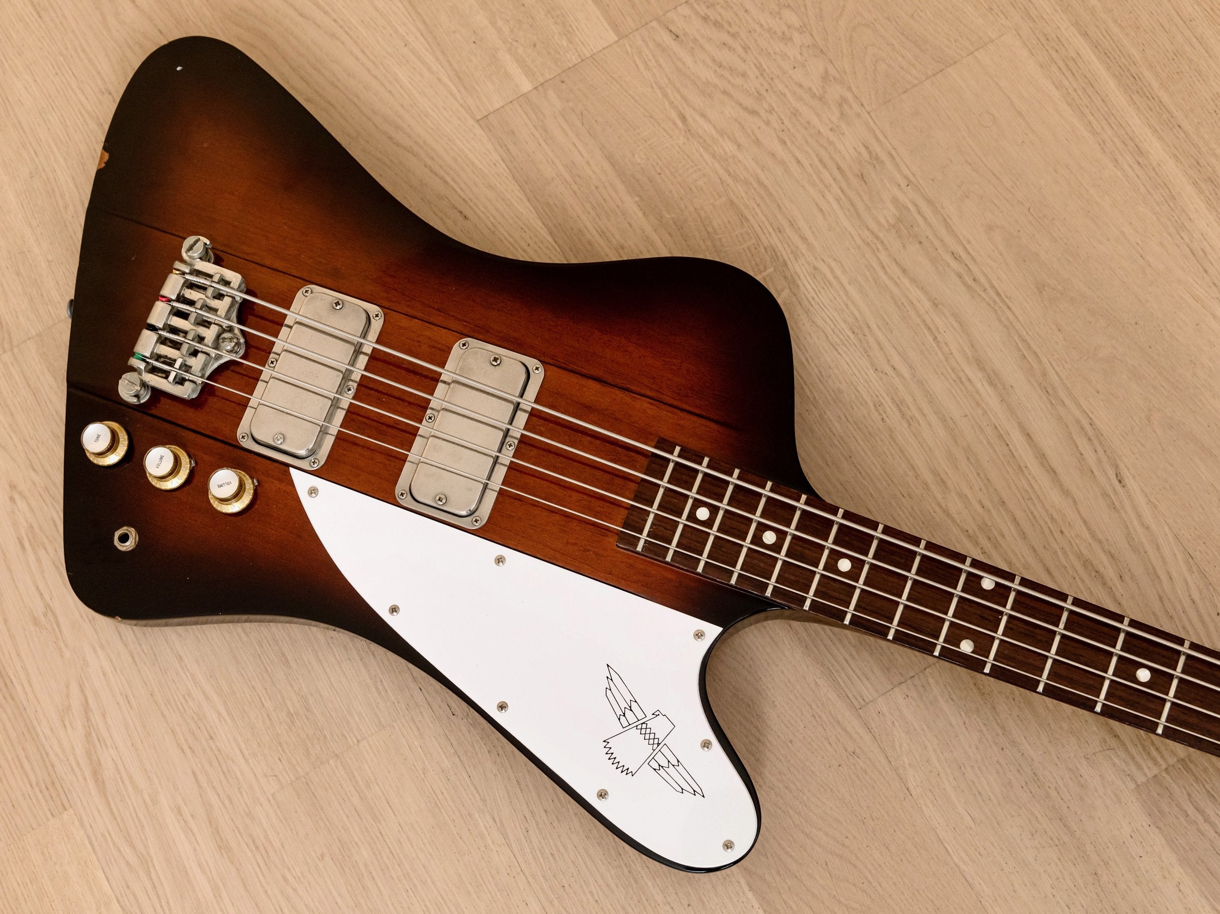 1998 Orville Thunderbird IV Bass Sunburst, Gibson-made, Japan Terada – Mike  & Mike's Guitar Bar