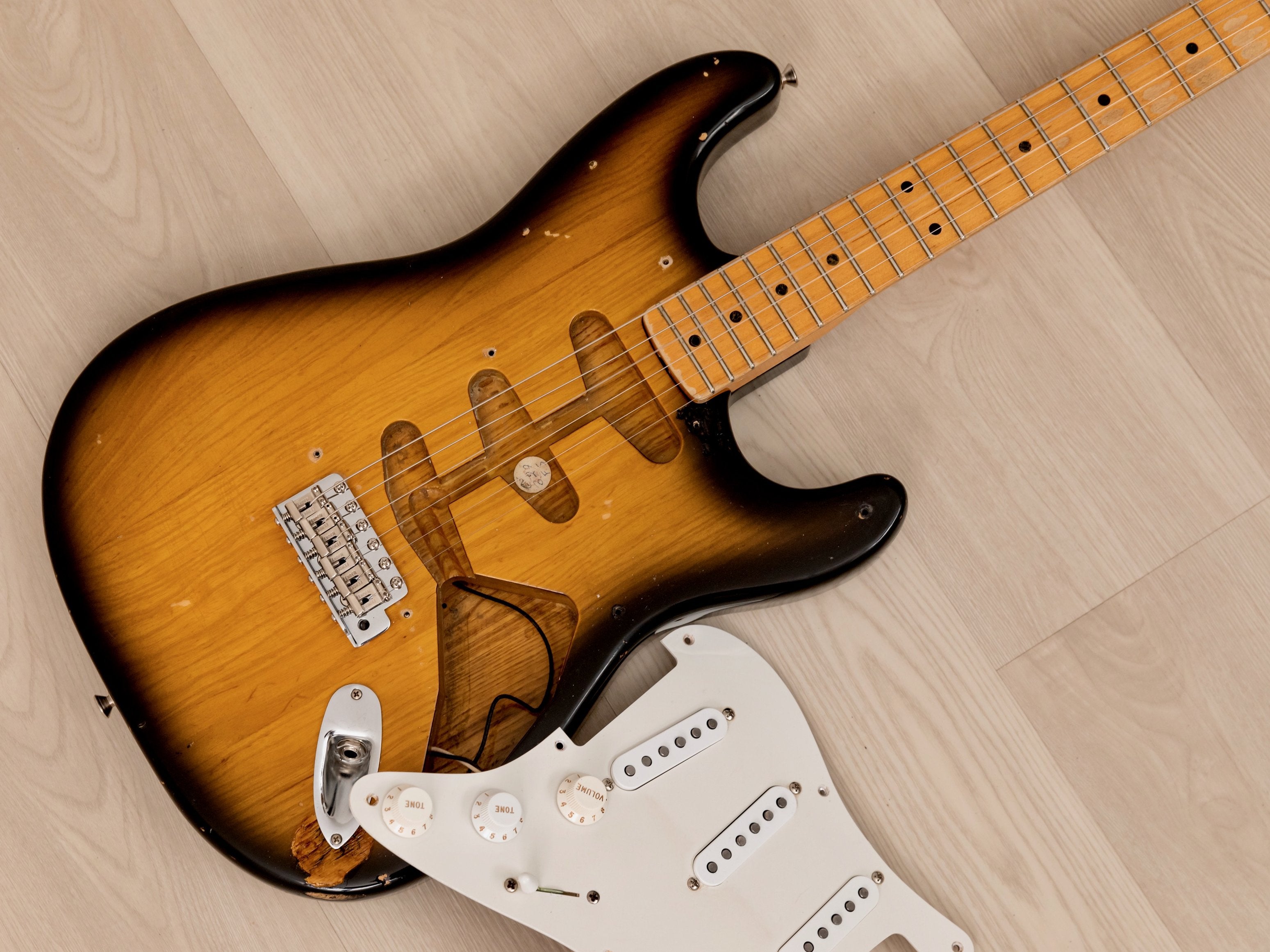 2015 Fender Custom Shop 1957 Stratocaster Partscaster Sunburst w/ Fat 50s, Case
