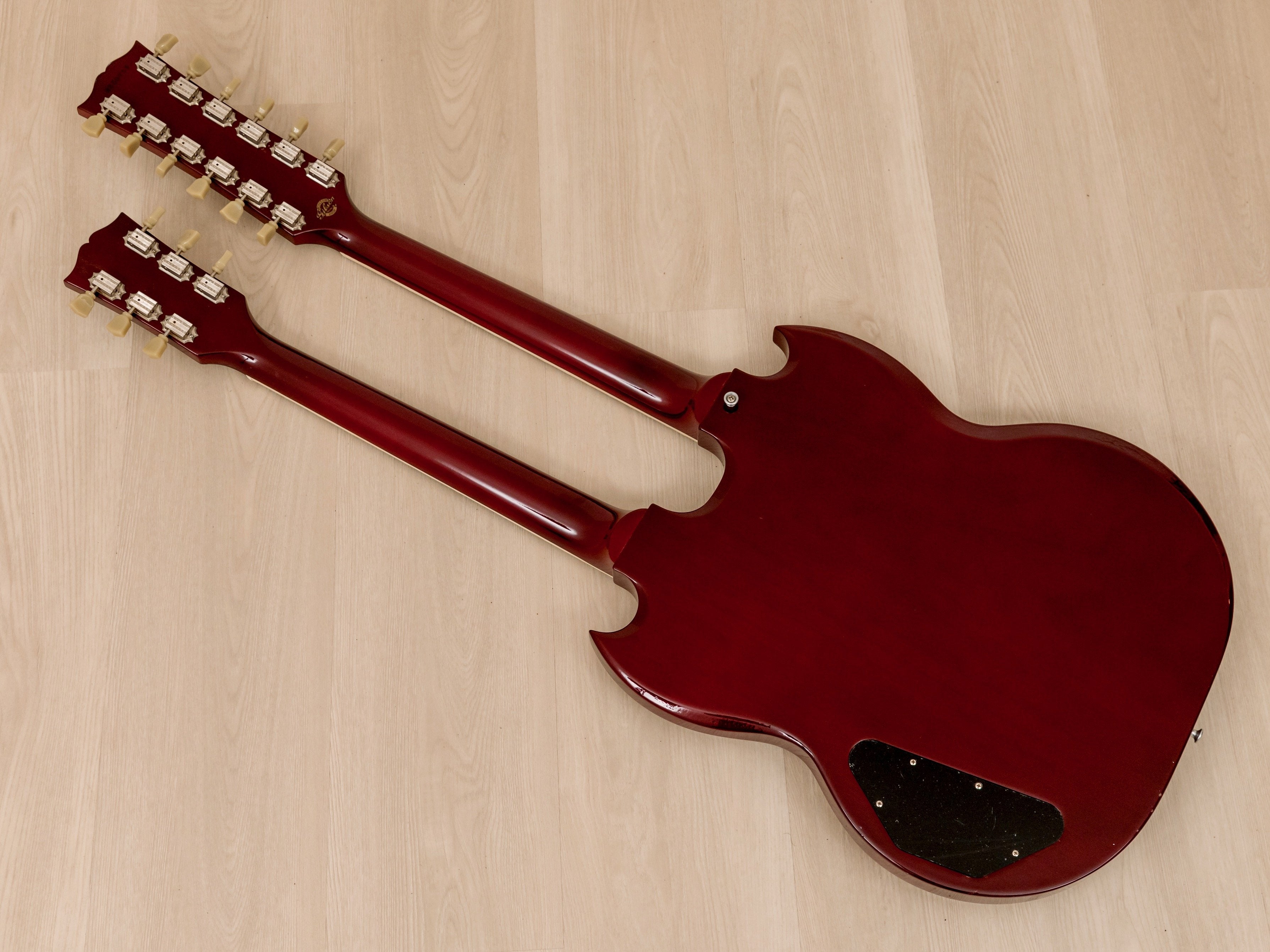 2005 Gibson Custom Shop Historic EDS-1275 Double Neck SG Cherry w/ Case, COA & 57 Classic PAFs