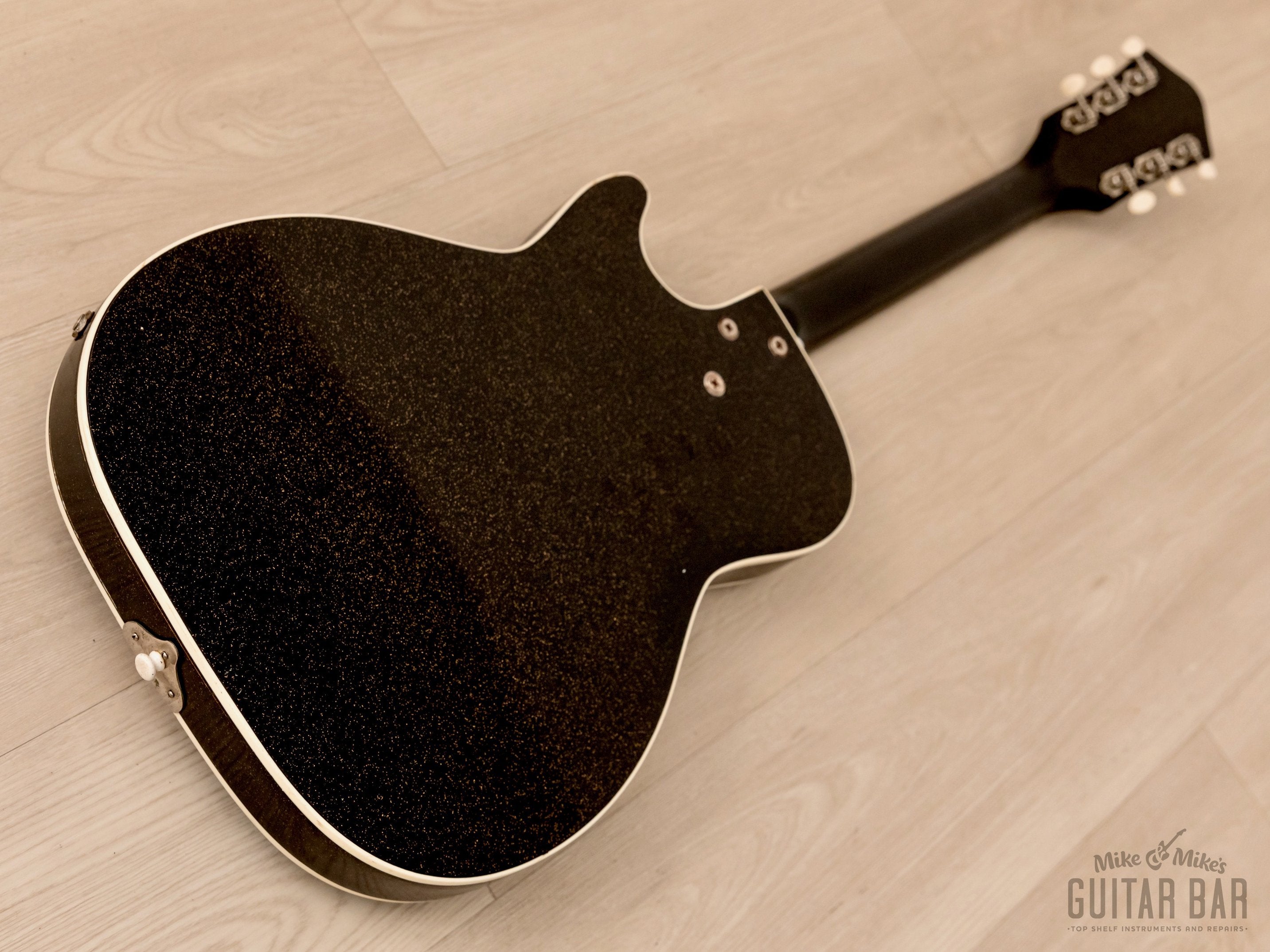 1960 Silvertone Stratotone Jupiter 1423 Vintage Guitar by Harmony USA w/ DeArmond Gold Foils