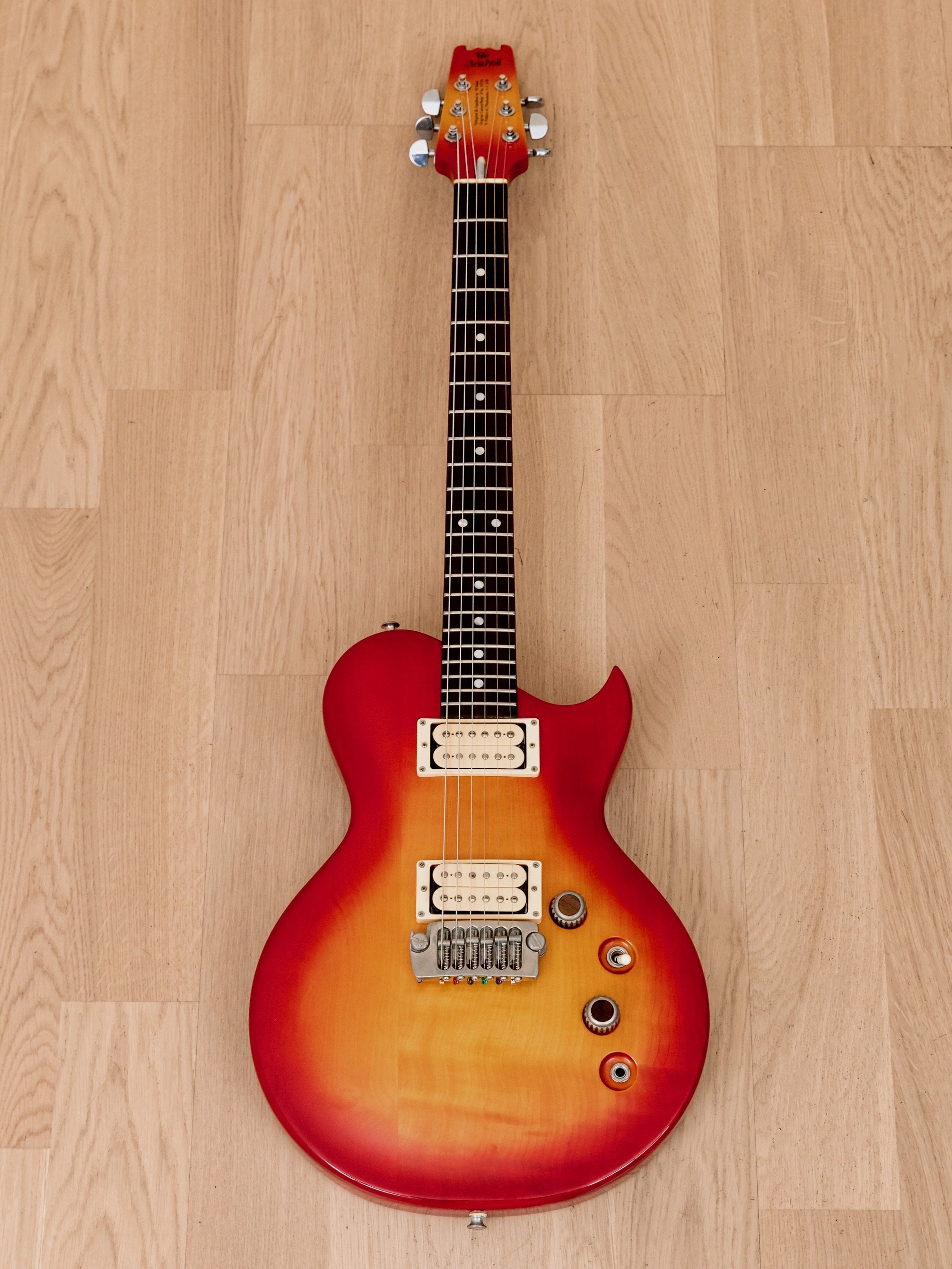 1980 Aria Pro II PE-600 Vintage Electric Guitar Near-Mint w/ Case & Strap, Japan Matsumoku