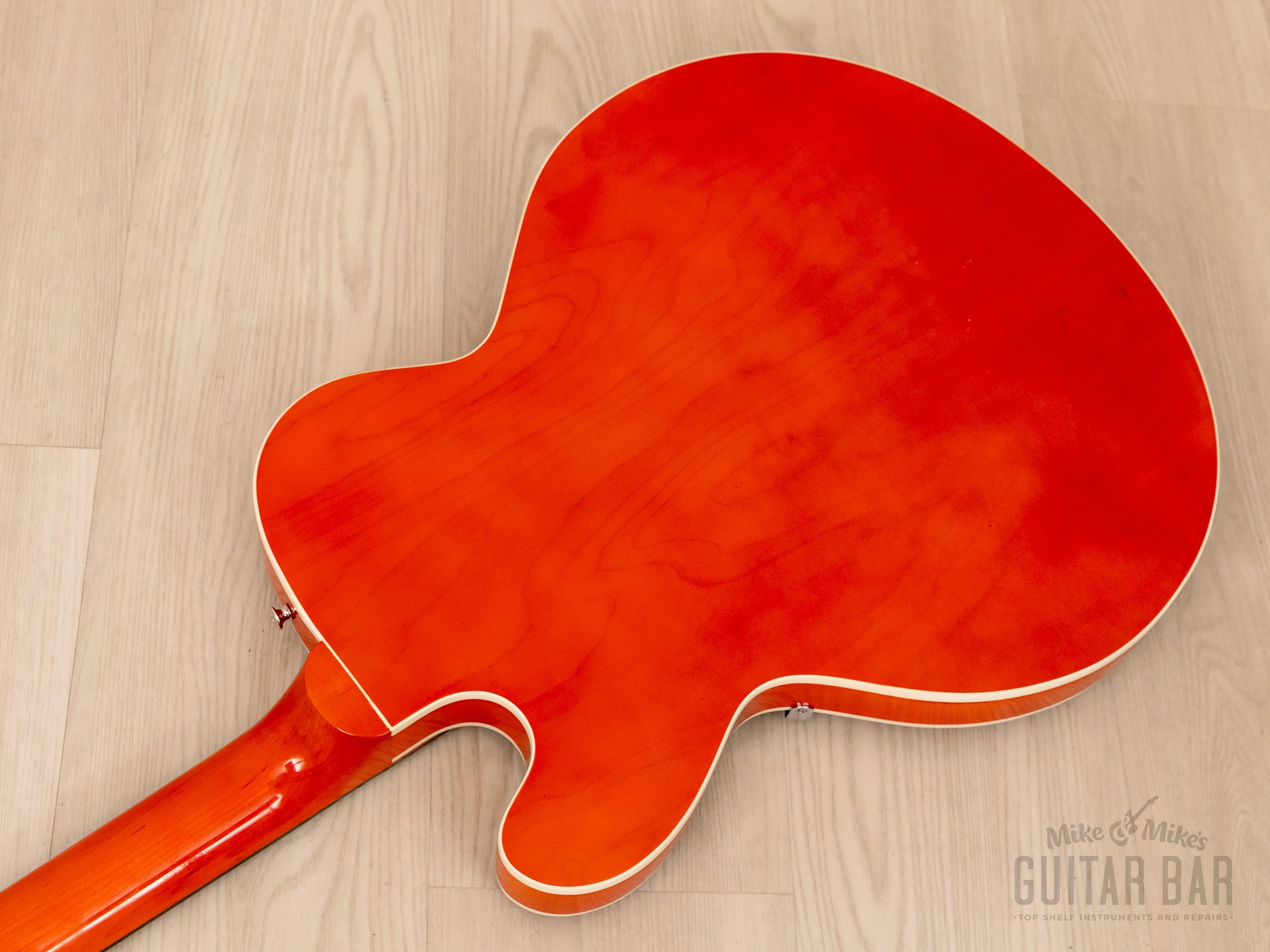 2003 Gibson Chet Atkins Tennessean Semi-Hollow Guitar Orange Sunrise Near-Mint w/ Case