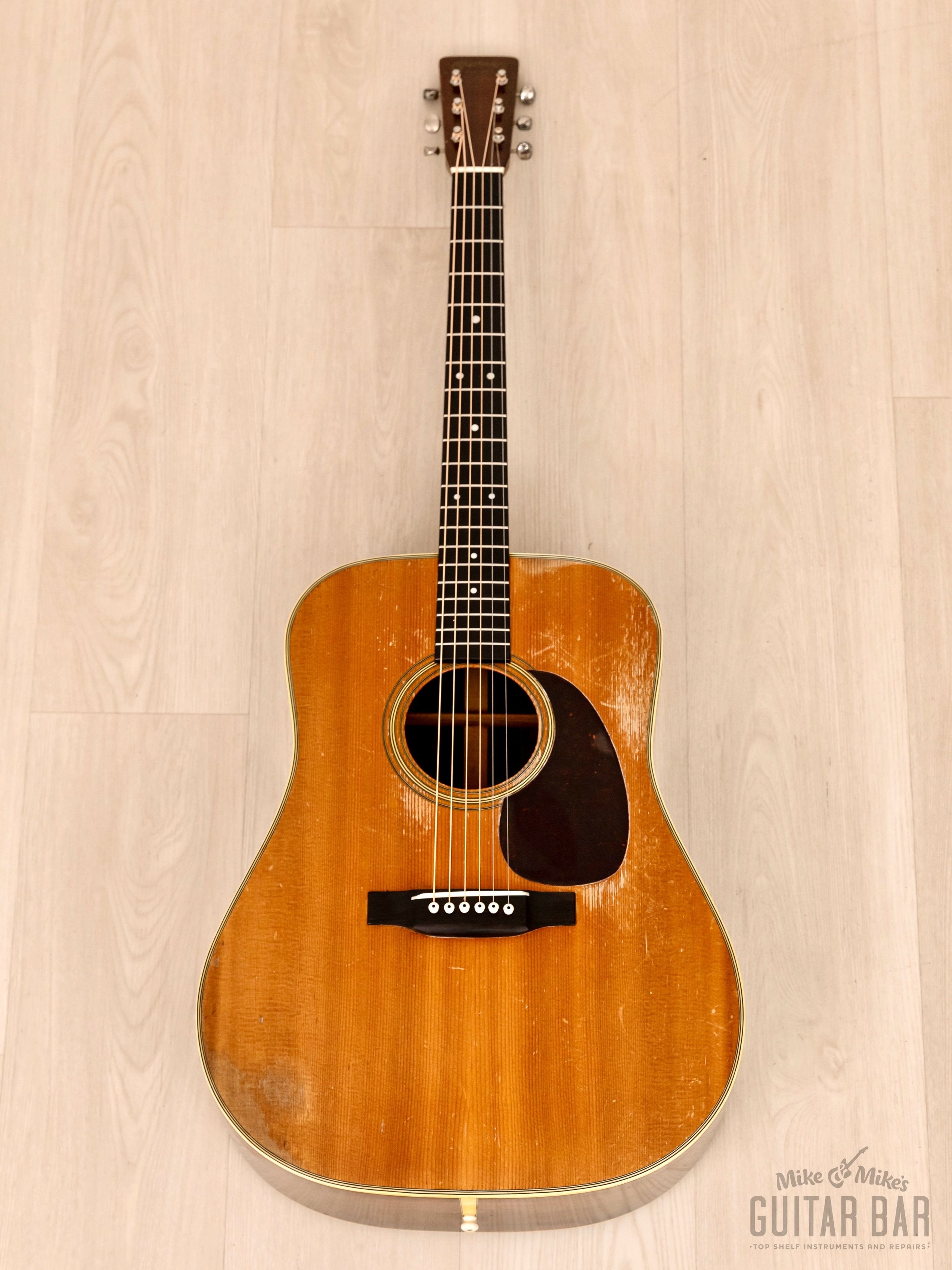 1951 Martin D-28 Vintage Dreadnought Acoustic Guitar, Brazilian Rosewood w/ Case