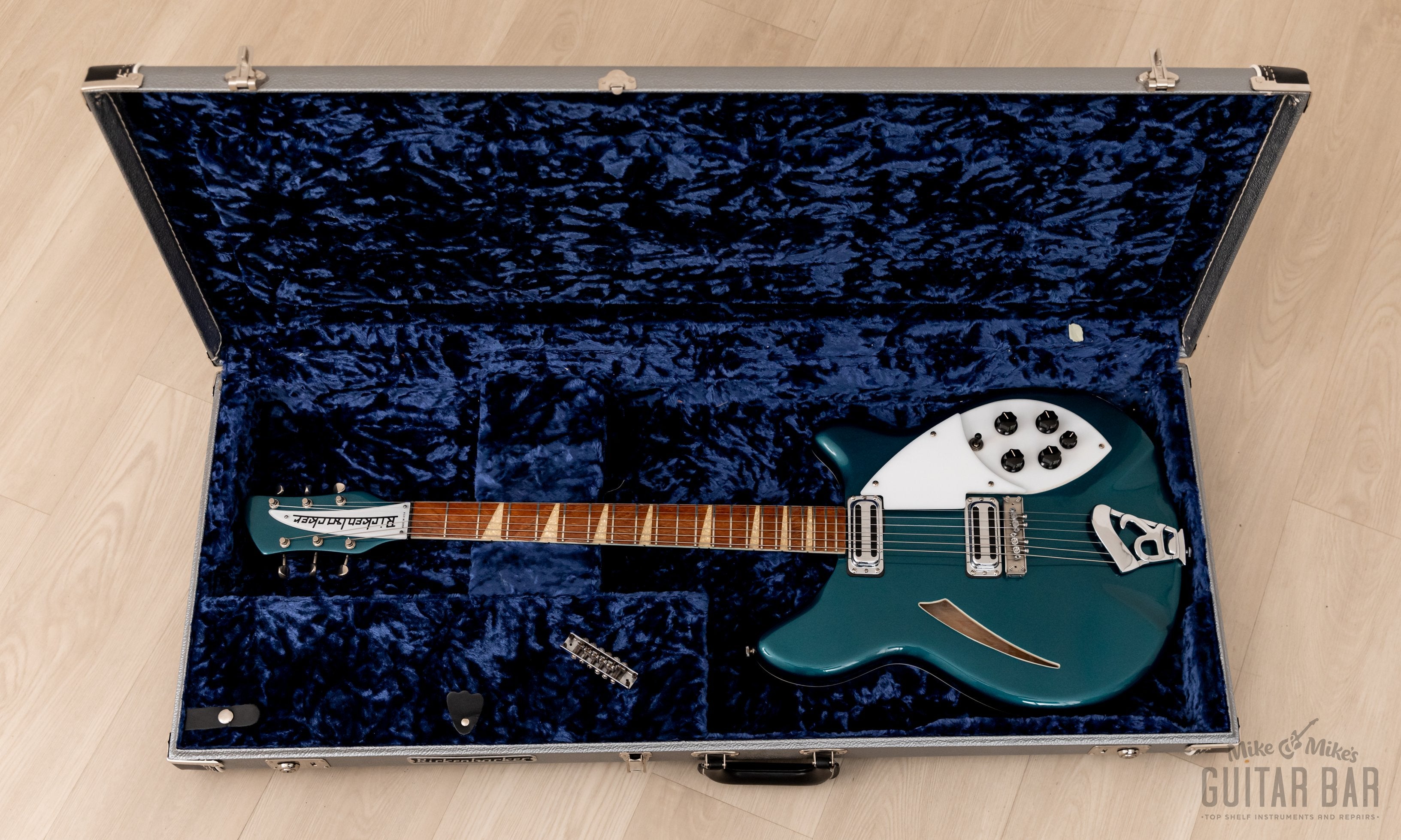1967 Rickenbacker 360 Vintage Guitar Turquoise w/ Toaster Pickups, Case