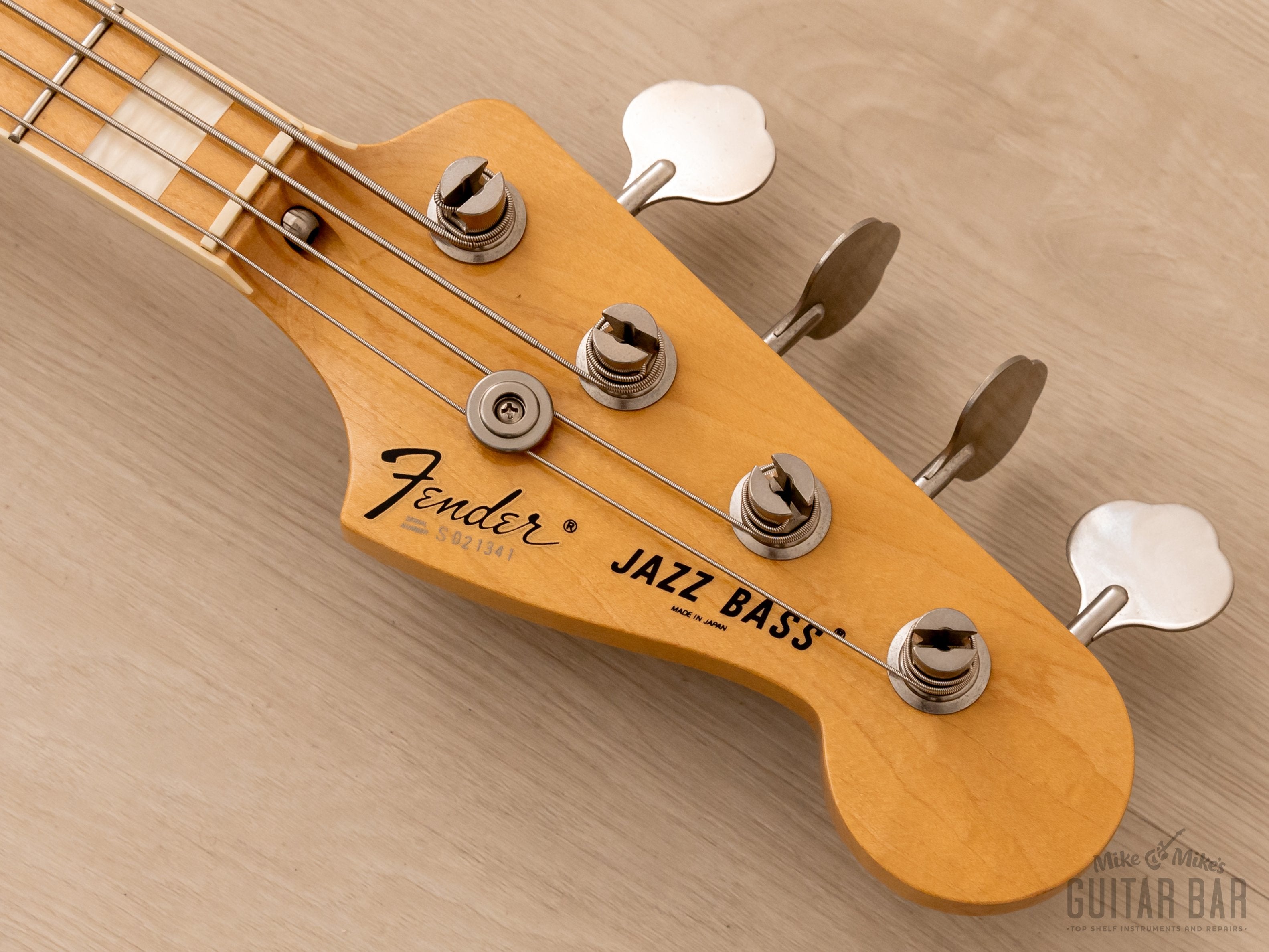 2008 Fender Jazz Bass ‘75 Vintage Reissue JB75-100US Natural Ash w/ USA Pickups, Case & Hangtags, Japan CIJ