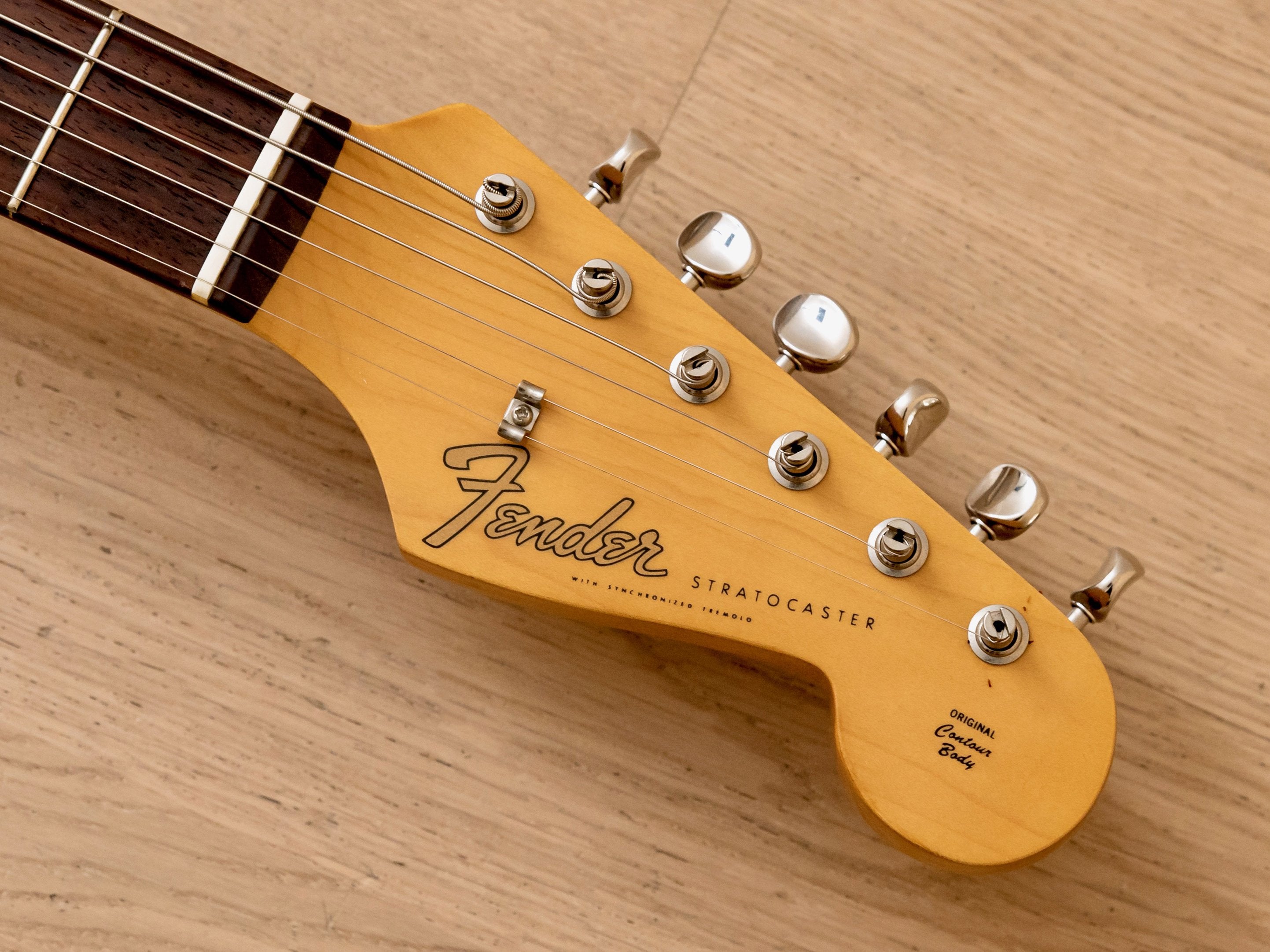 1996 Fender '65 Stratocaster Order Made ST65, Candy Apple Red w/ USA Pickups & Tweed Case, Japan MIJ