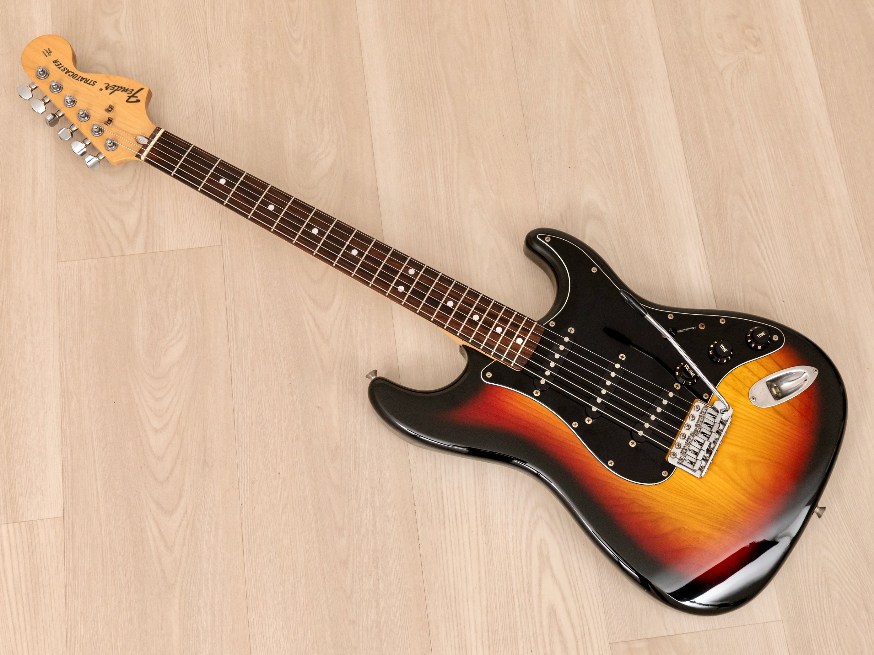 1996 Fender Stratocaster '72 Vintage Reissue Order Made ST72-65 Sunburst Ash, Japan MIJ