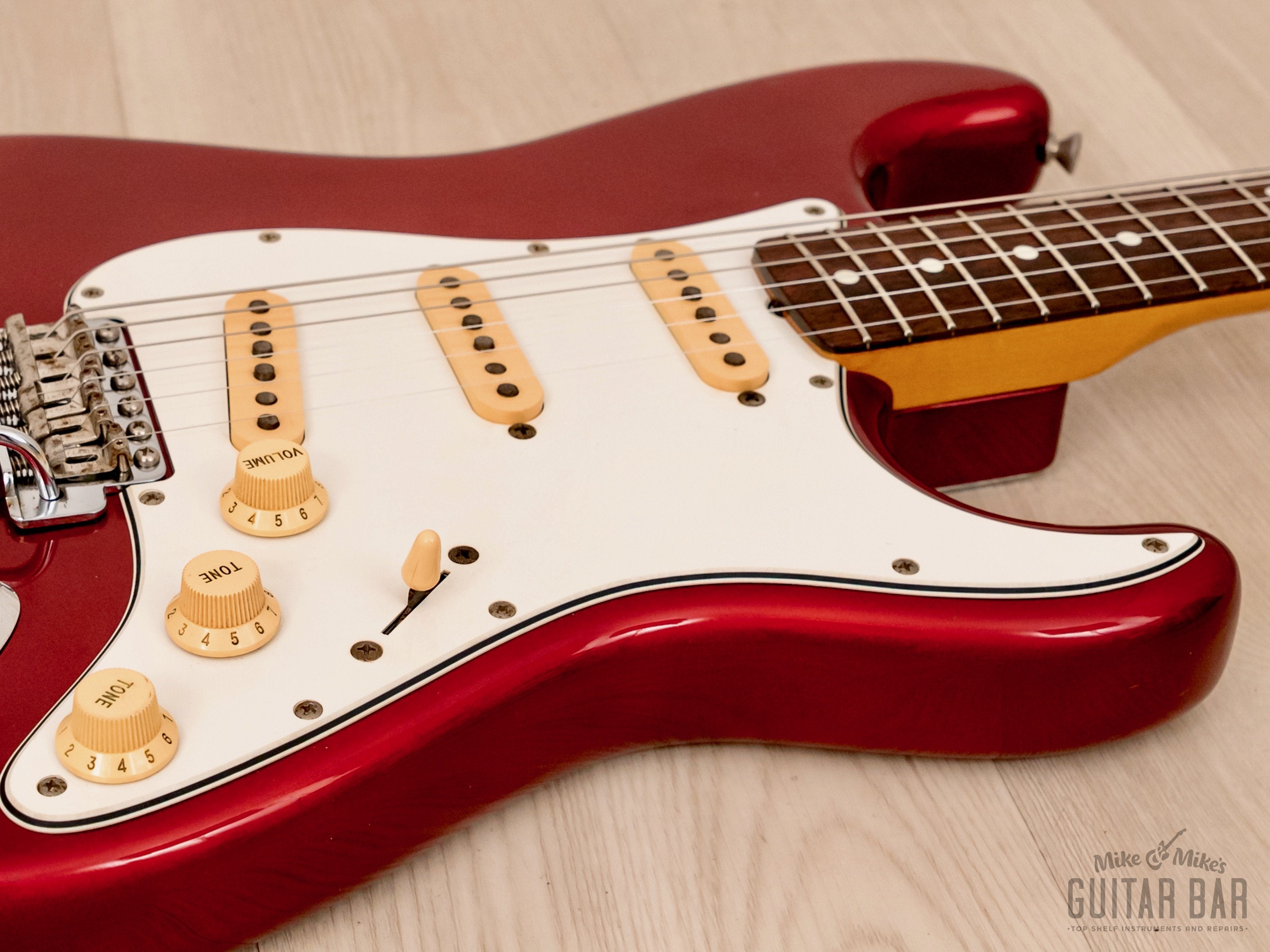 1984 Fender Stratocaster JV '62 Vintage Reissue ST62-55 Candy Apple Red, 100% Original, Japan MIJ Fujigen