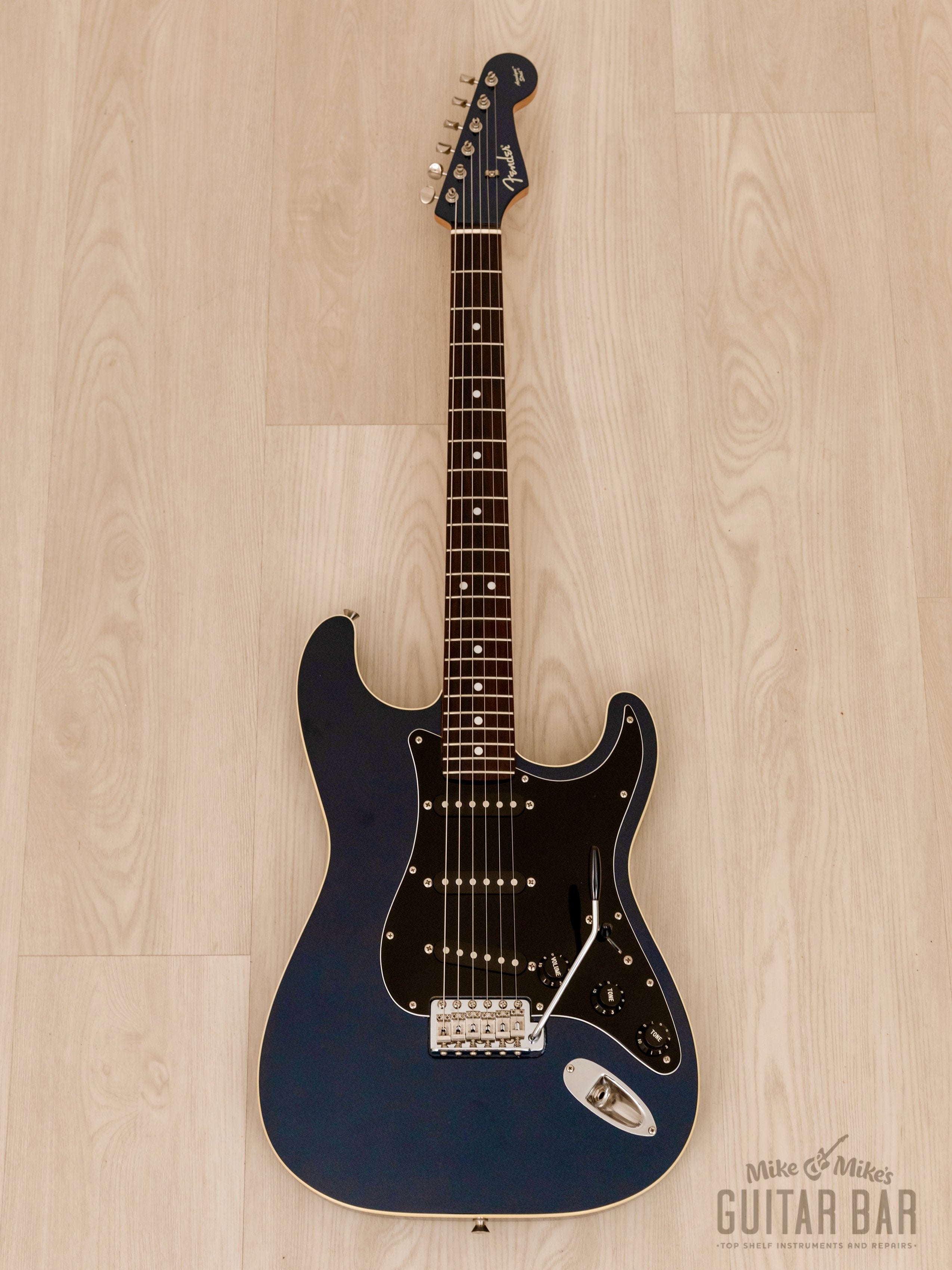 2010 Fender Aerodyne Stratocaster AST Gunmetal Blue, Near-Mint, Japan MIJ