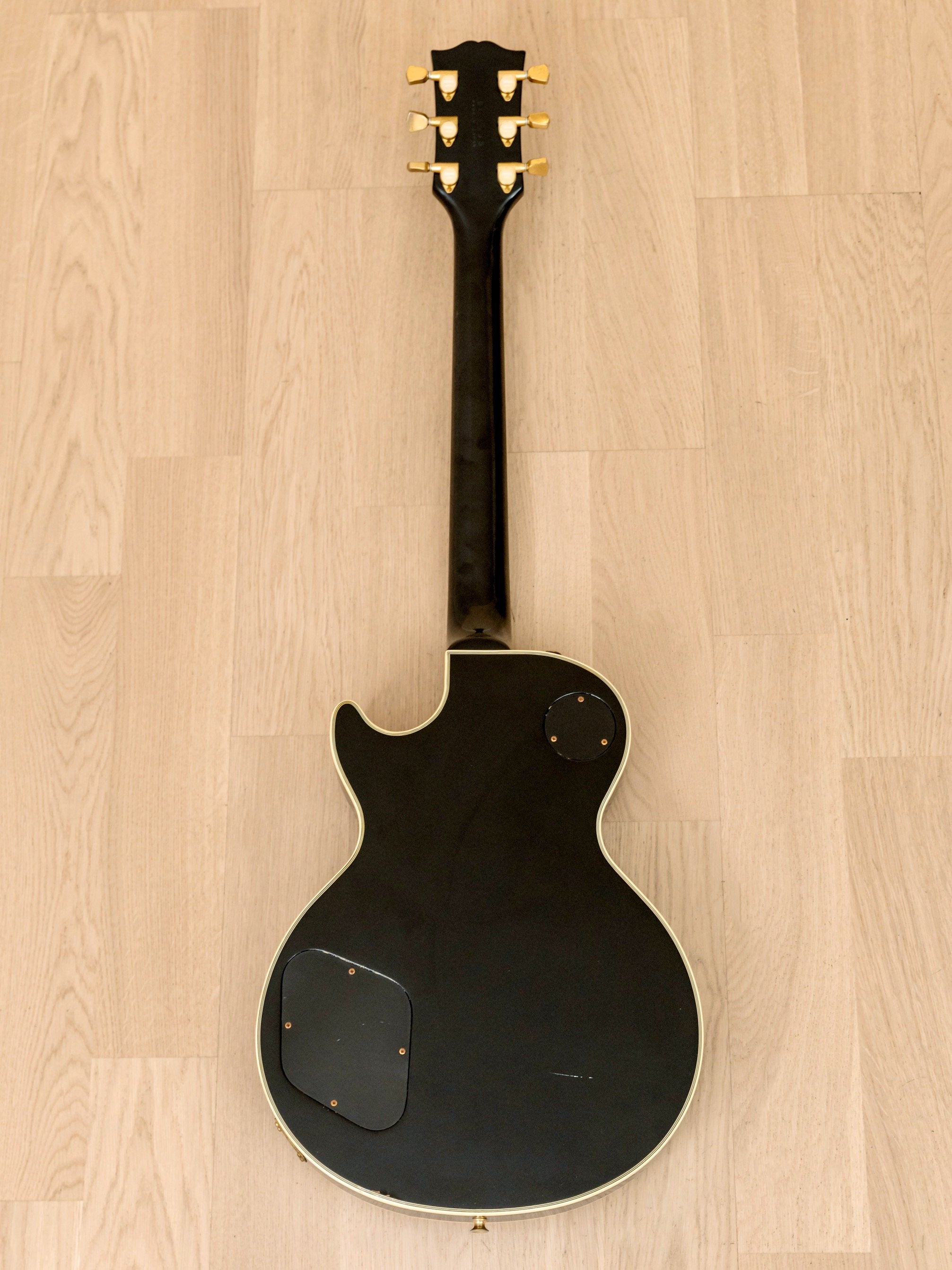 1979 Yamaha LP-800C Lord Player Custom Black Beauty Vintage Guitar Ebony Japan, Matsumoku