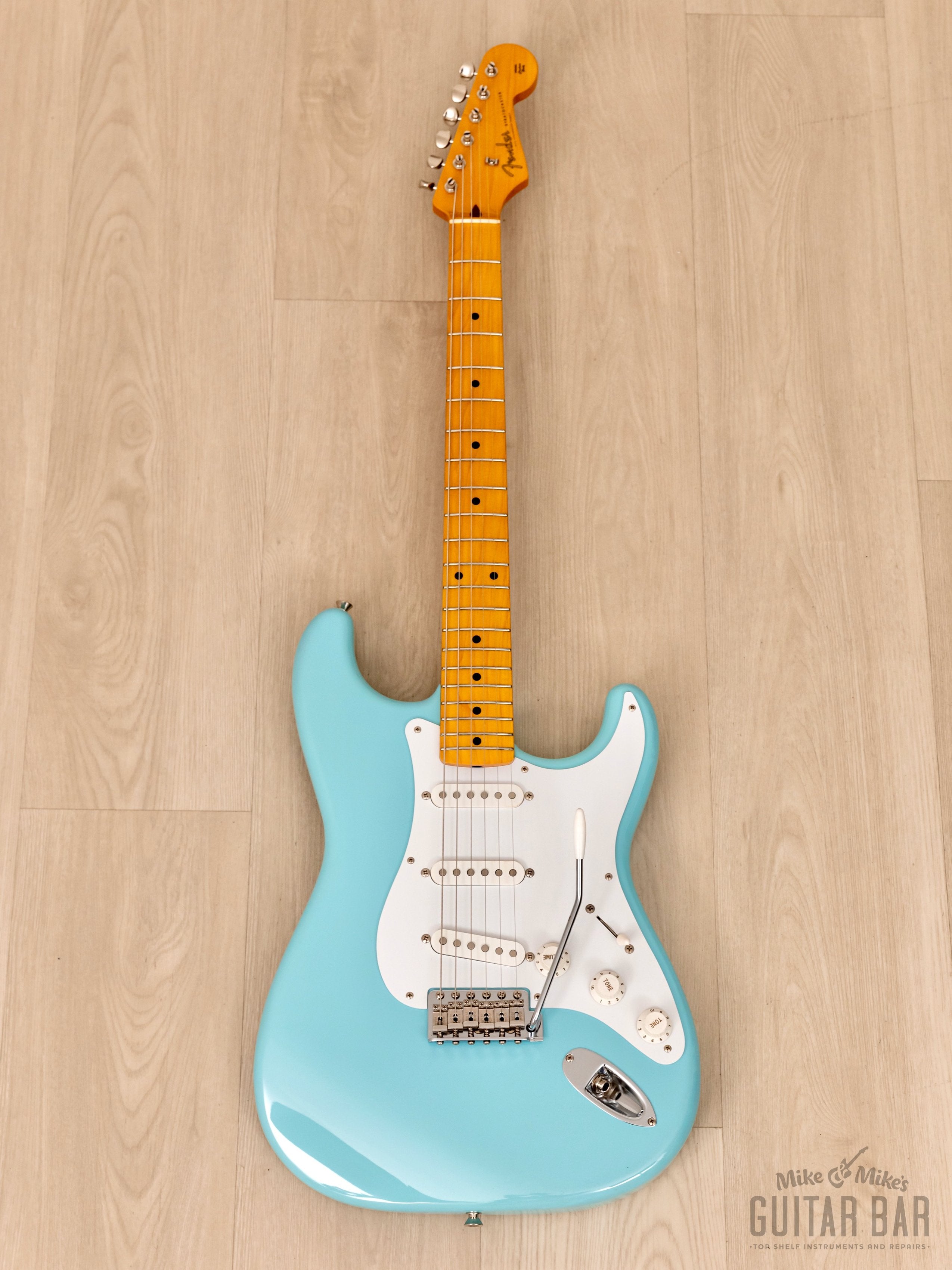 2011 Fender Stratocaster '57 Vintage Reissue ST57 Sonic Blue, Japan MIJ