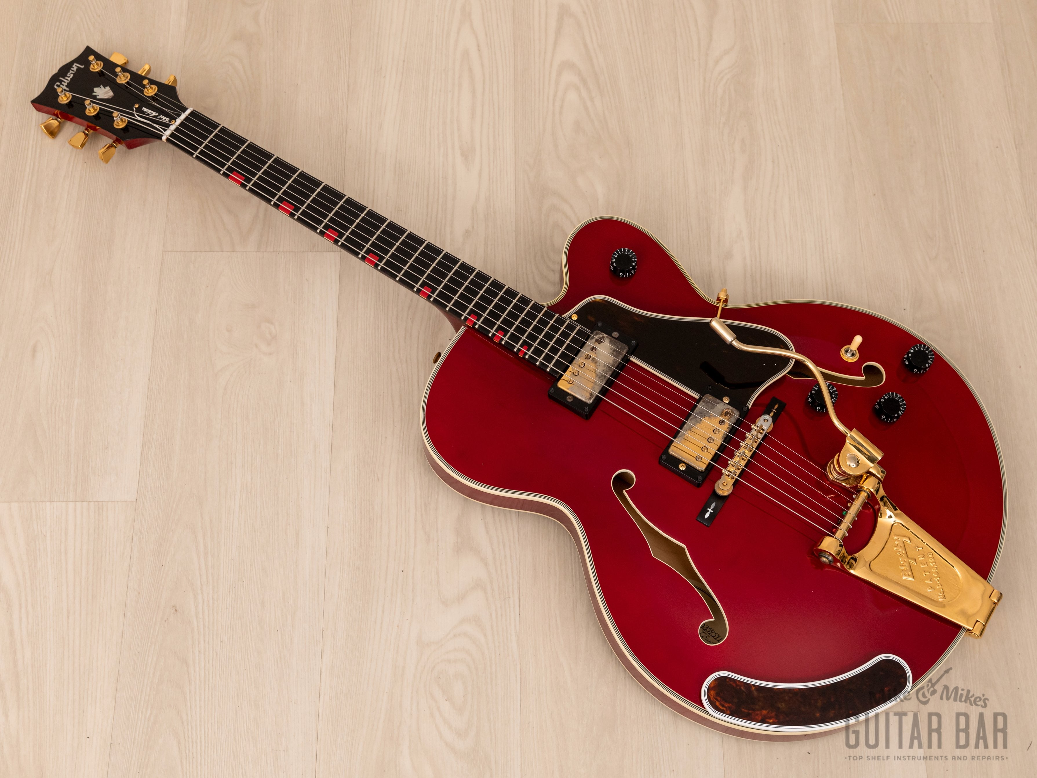 1989 Gibson Chet Atkins Country Gentleman Cherry w/ Bigsby & Case, Yamano