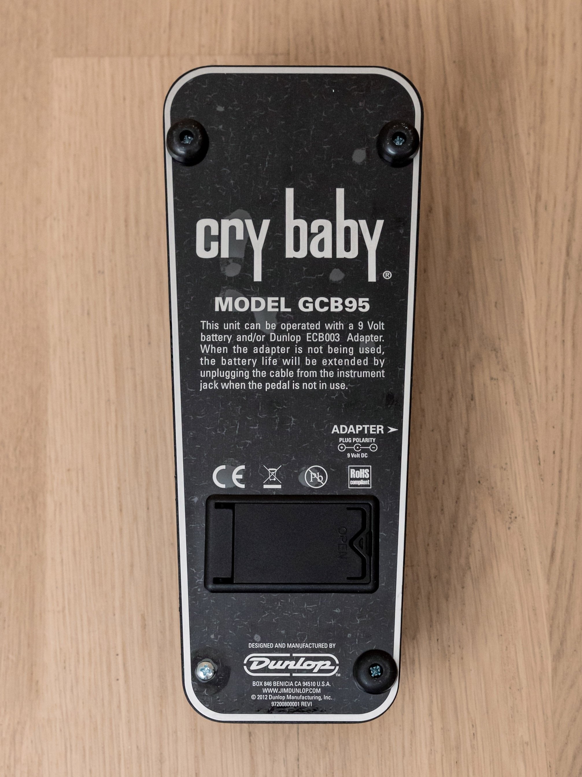 □ CRY BABY MOD / GCB-95 made in USA □ - 楽器、器材