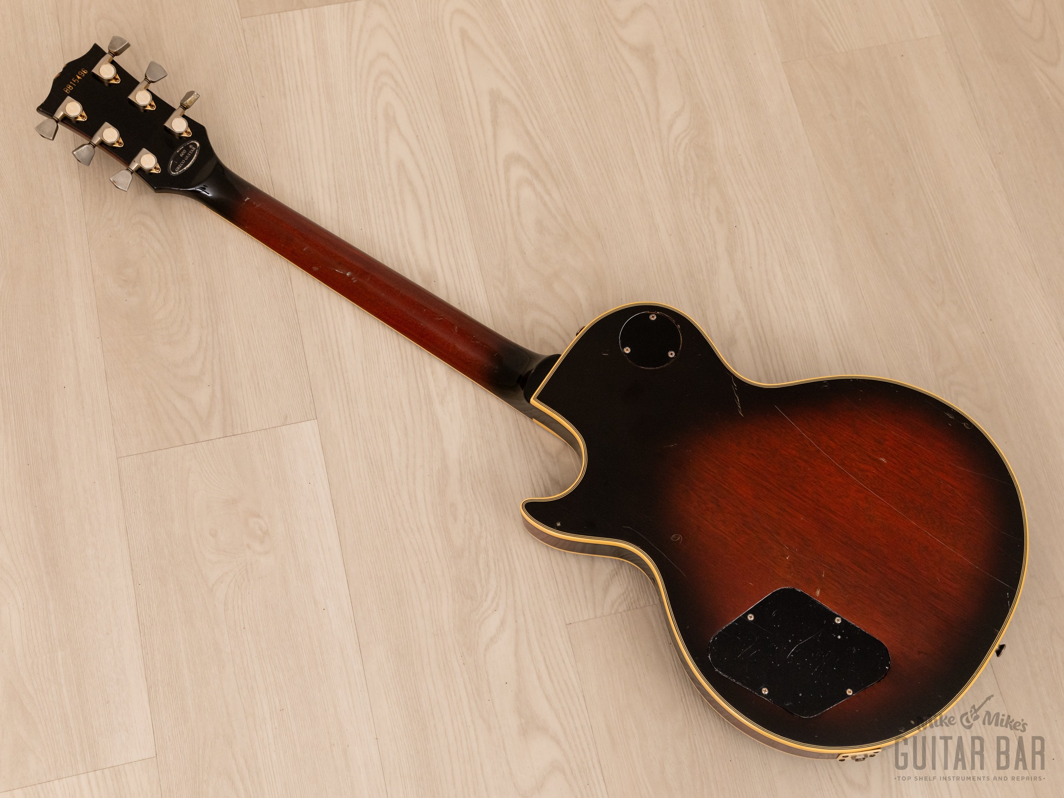 1981 Greco EG600C Super Power Custom Vintage Guitar Violin Burst w/  Dimarzio PAF, Japan Fujigen