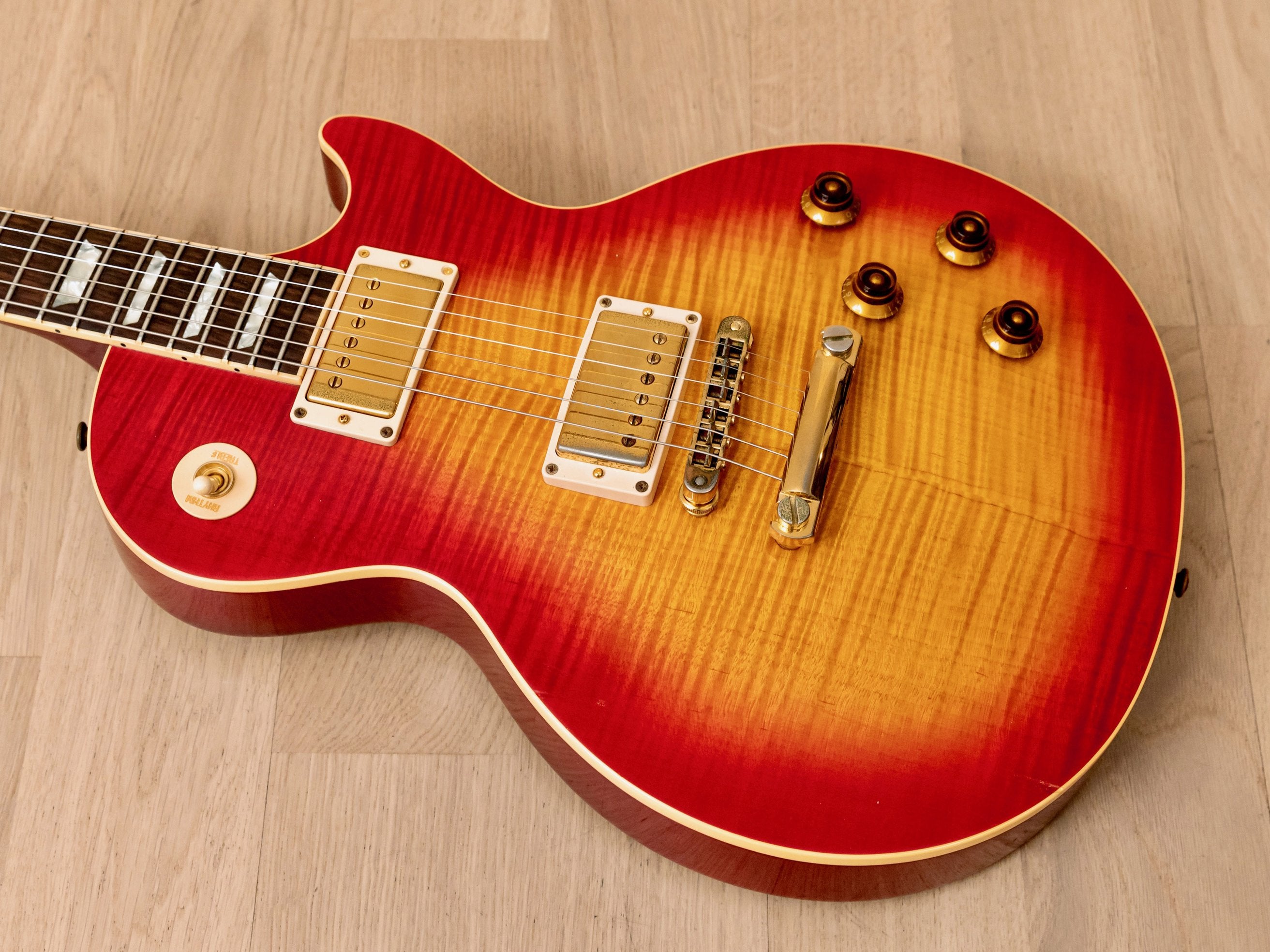 1998 Gibson Les Paul Standard Plus Limited Edition, Gold Hardware & 57 Classic PAFs w/ Case & Tags, Yamano