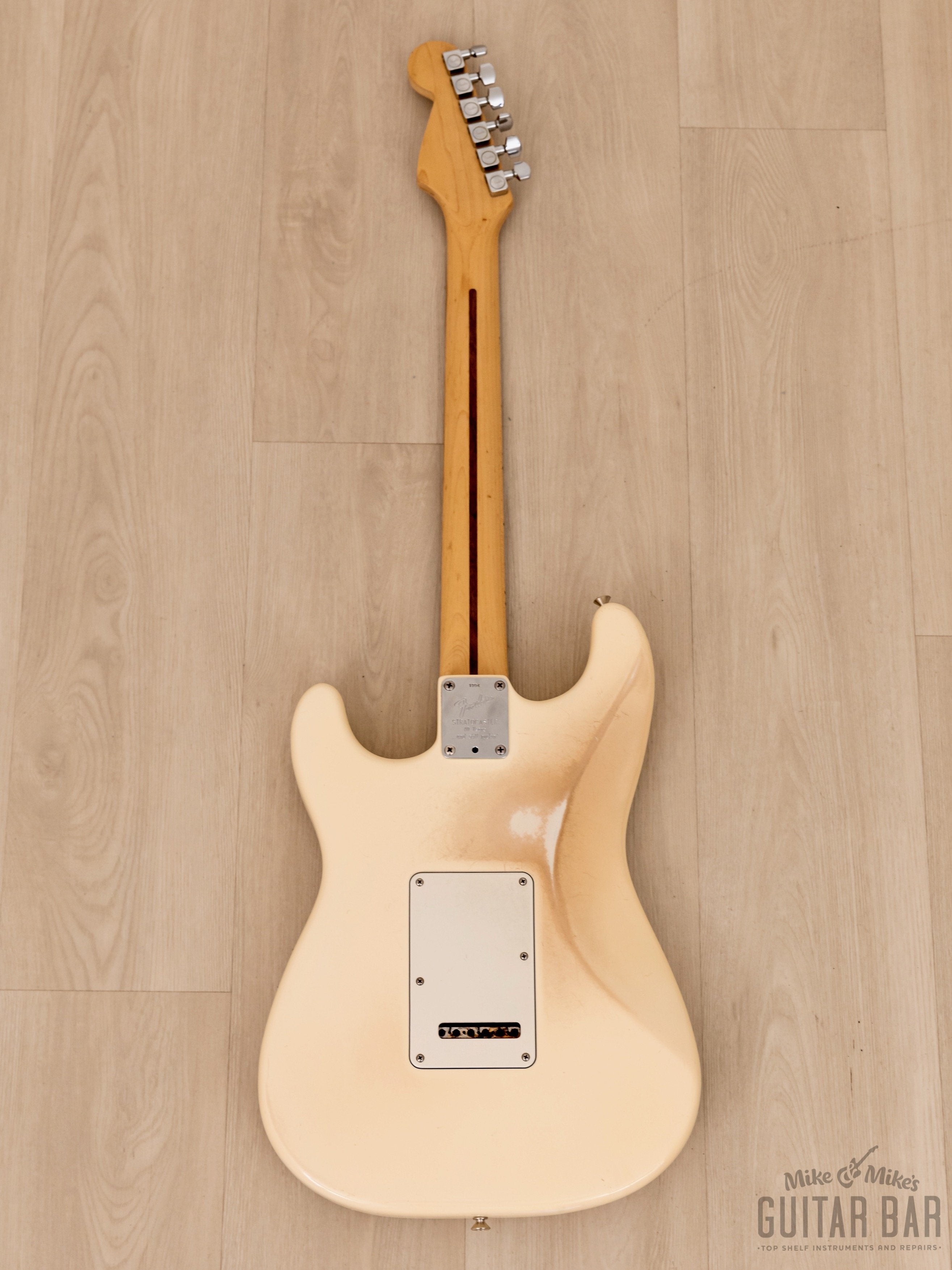 1994 Fender 40th Anniversary American Standard Stratocaster Arctic White w/ Tweed Case & Seymour Duncan SSL