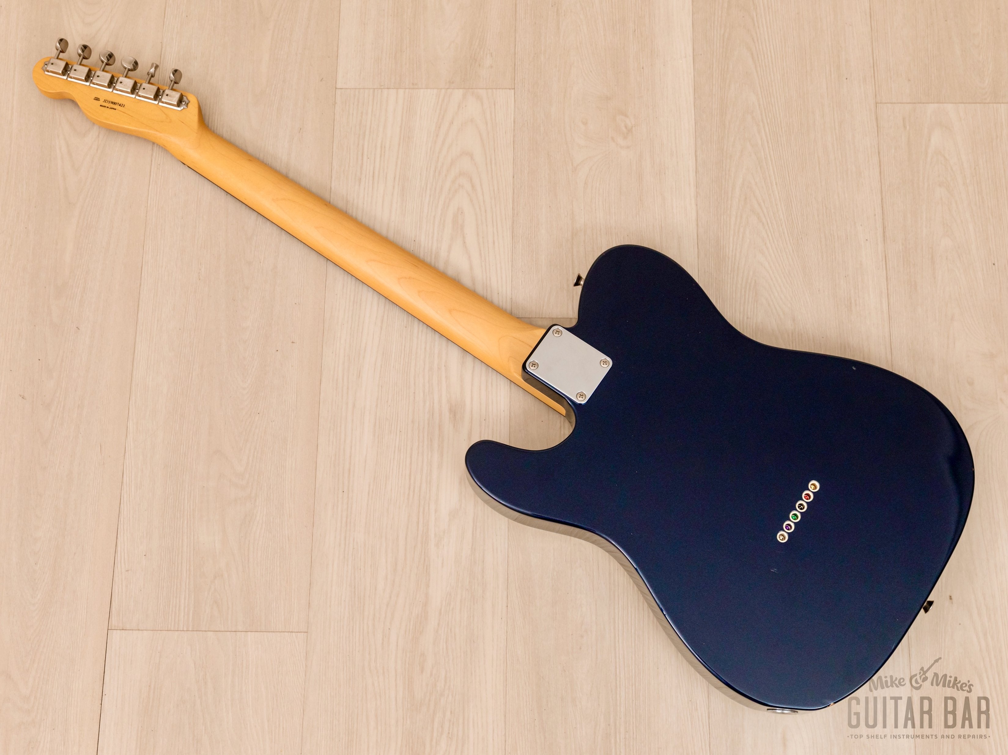 2019 Fender Hybrid 60s Telecaster Electric Guitar Gunmetal Blue w/ USA Pure Vintage Pickups, Japan MIJ