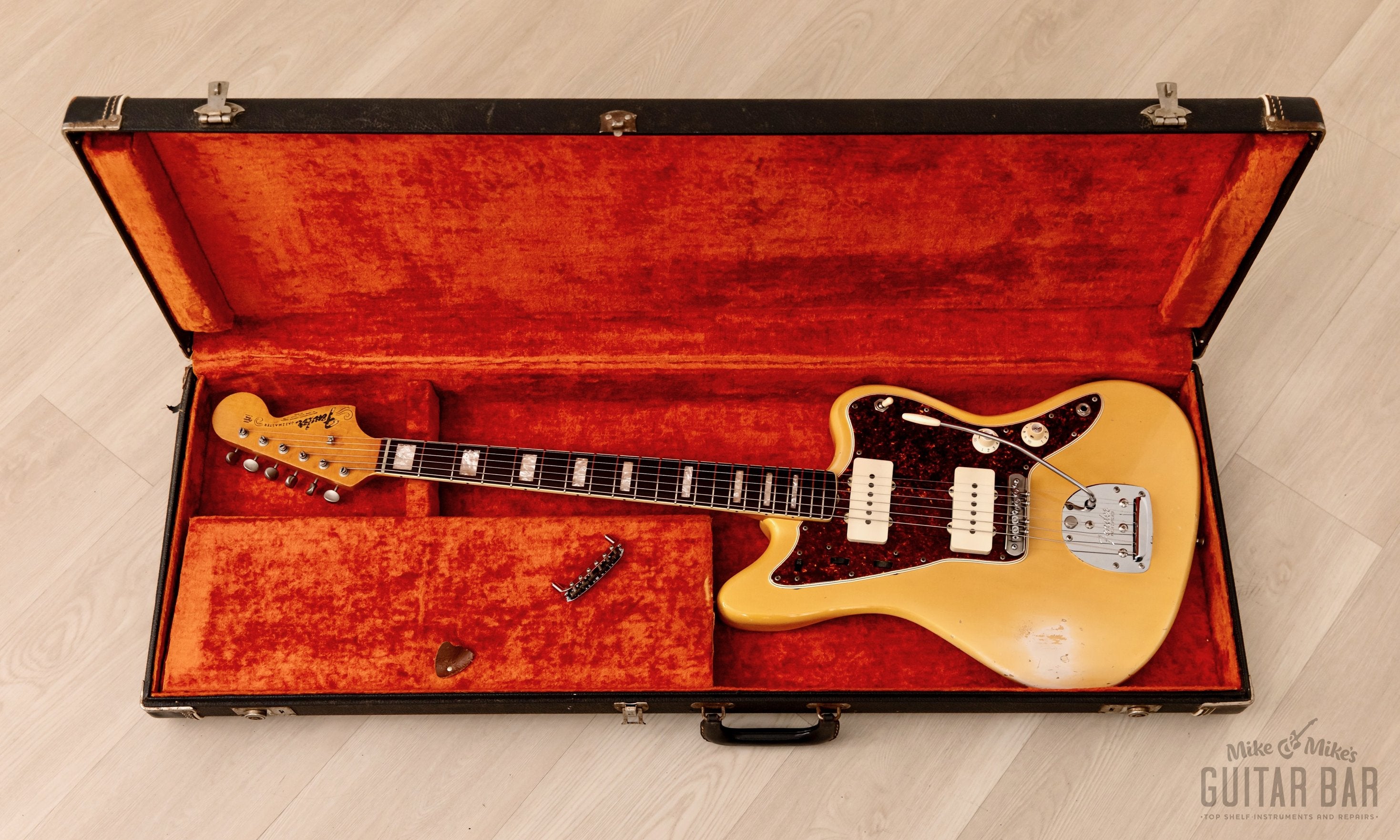 1967 Fender Jazzmaster Vintage Offset Guitar Blonde Ash Body w/ Case