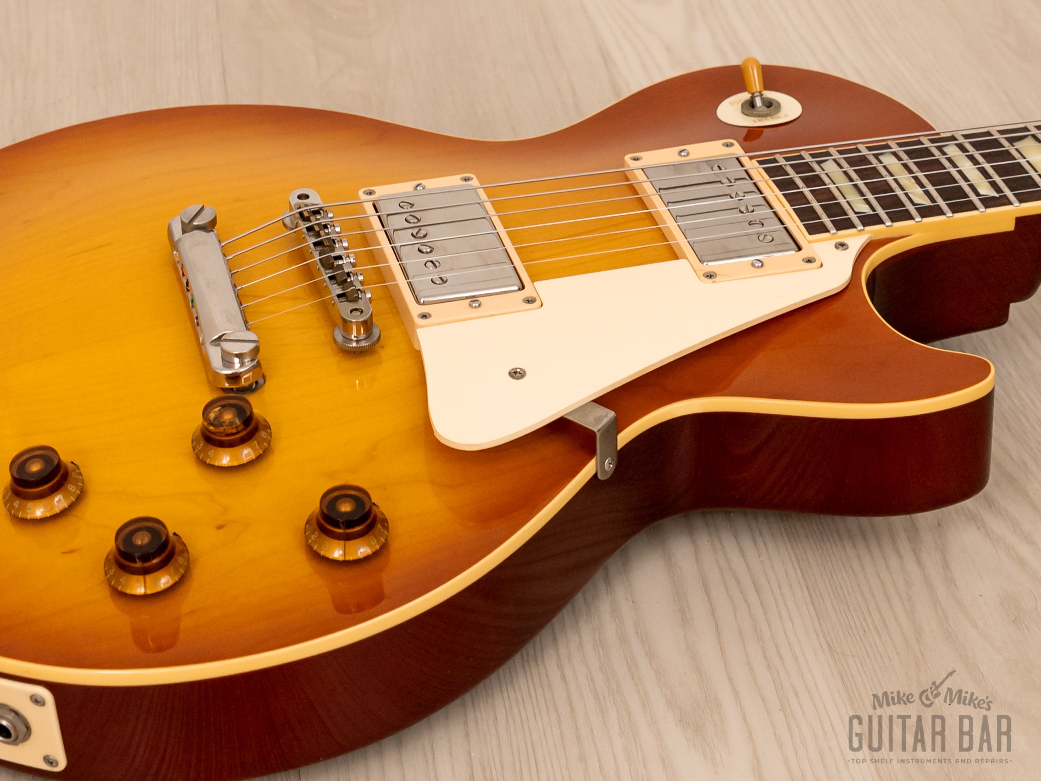 2011 Tokai Love Rock LS160 Standard Plain Top Burst Lacquer w/ Gibson Burstbucker PAFs, Japan